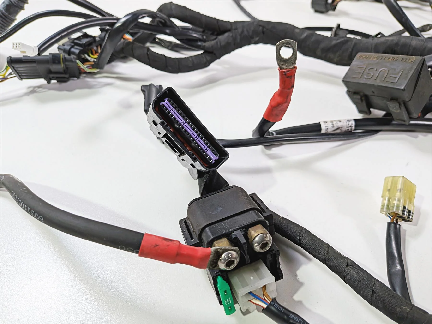 2016 KTM 1290 Super Adventure Main & Engine Wiring Harness Loom 60411075133 - Image 4