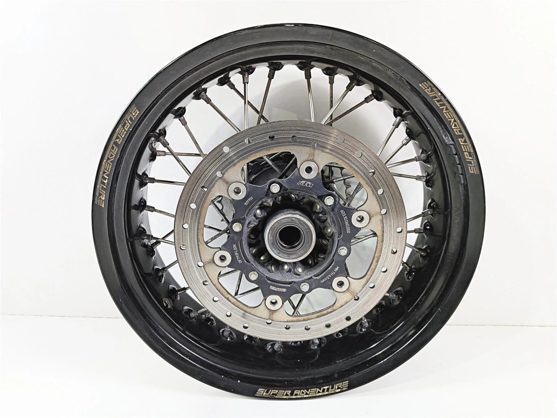 2016 KTM 1290 Super Adventure Rear Wheel Rim 17x5 .89mm Runout 6041000114430A