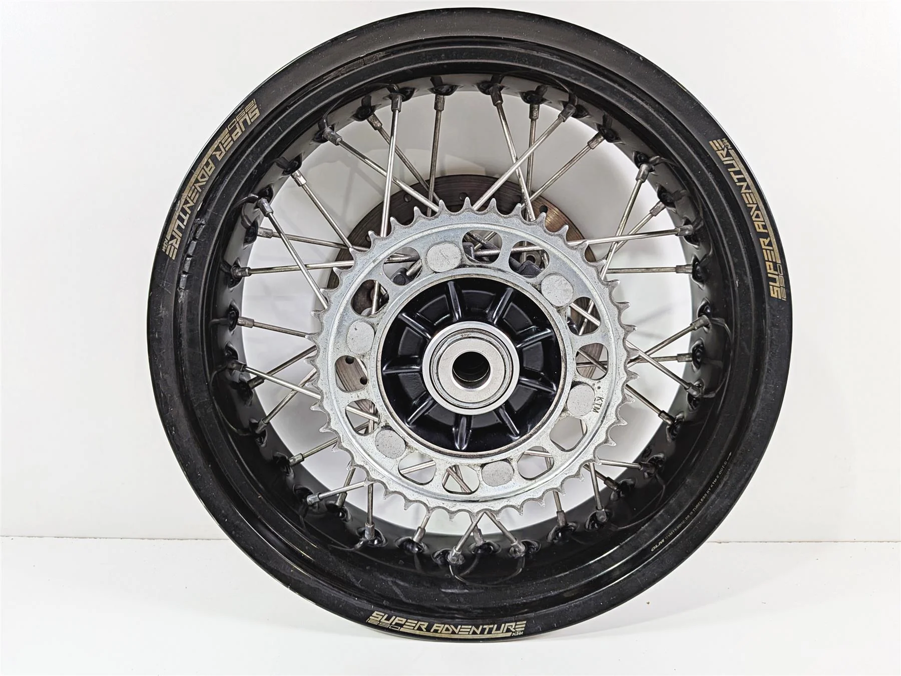 2016 KTM 1290 Super Adventure Rear Wheel Rim 17x5 .89mm Runout 6041000114430A - Image 10