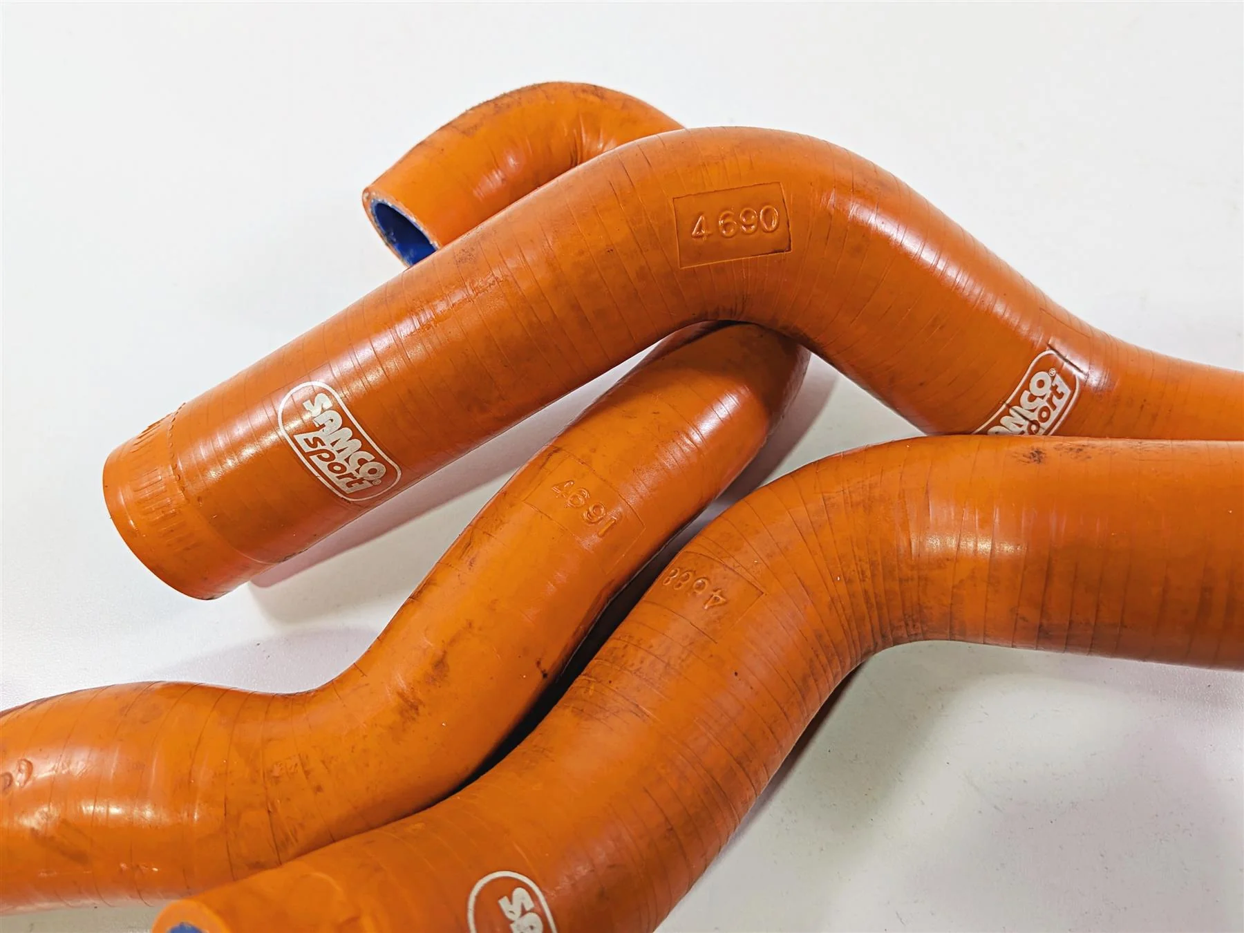 2016 KTM 1290 Super Adventure Samco Sport Coolant Silicone Hose Set RB322 - Image 11