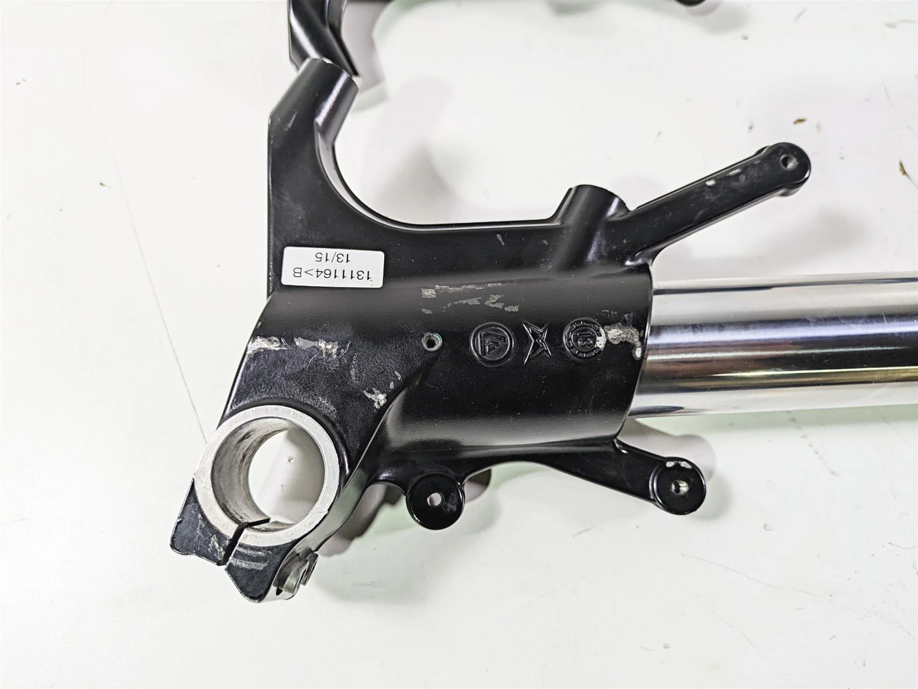 2016 Moto Guzzi Stelvio 1200 8V NTX 2A Series Front Fork Leg Set 887091 887092 - Image 3