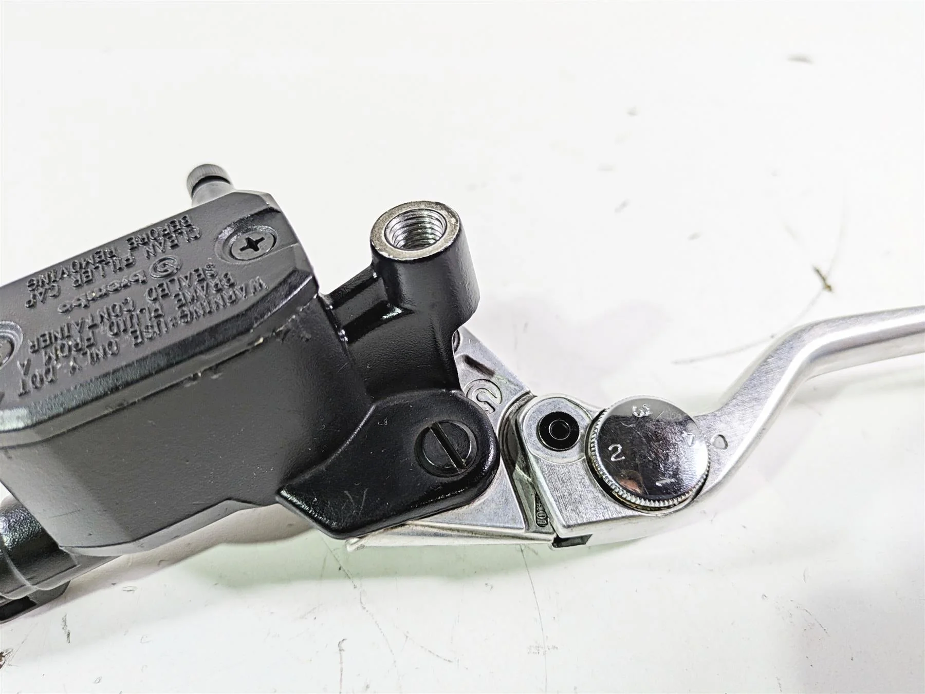 2016 Moto Guzzi Stelvio 1200 8V NTX Brembo Clutch Master Cylinder 978607 - Image 3