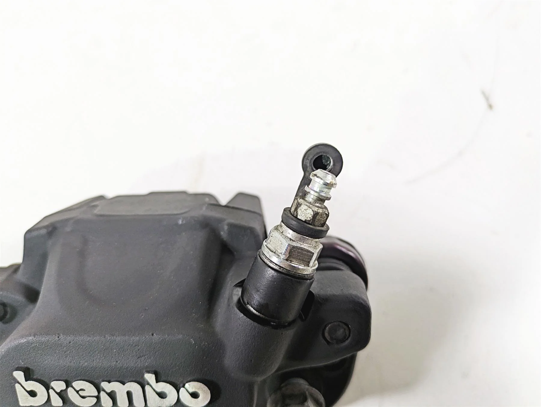 2016 Moto Guzzi Stelvio 1200 8V NTX Brembo Rear Brake Caliper + Bracket 978414 - Image 6