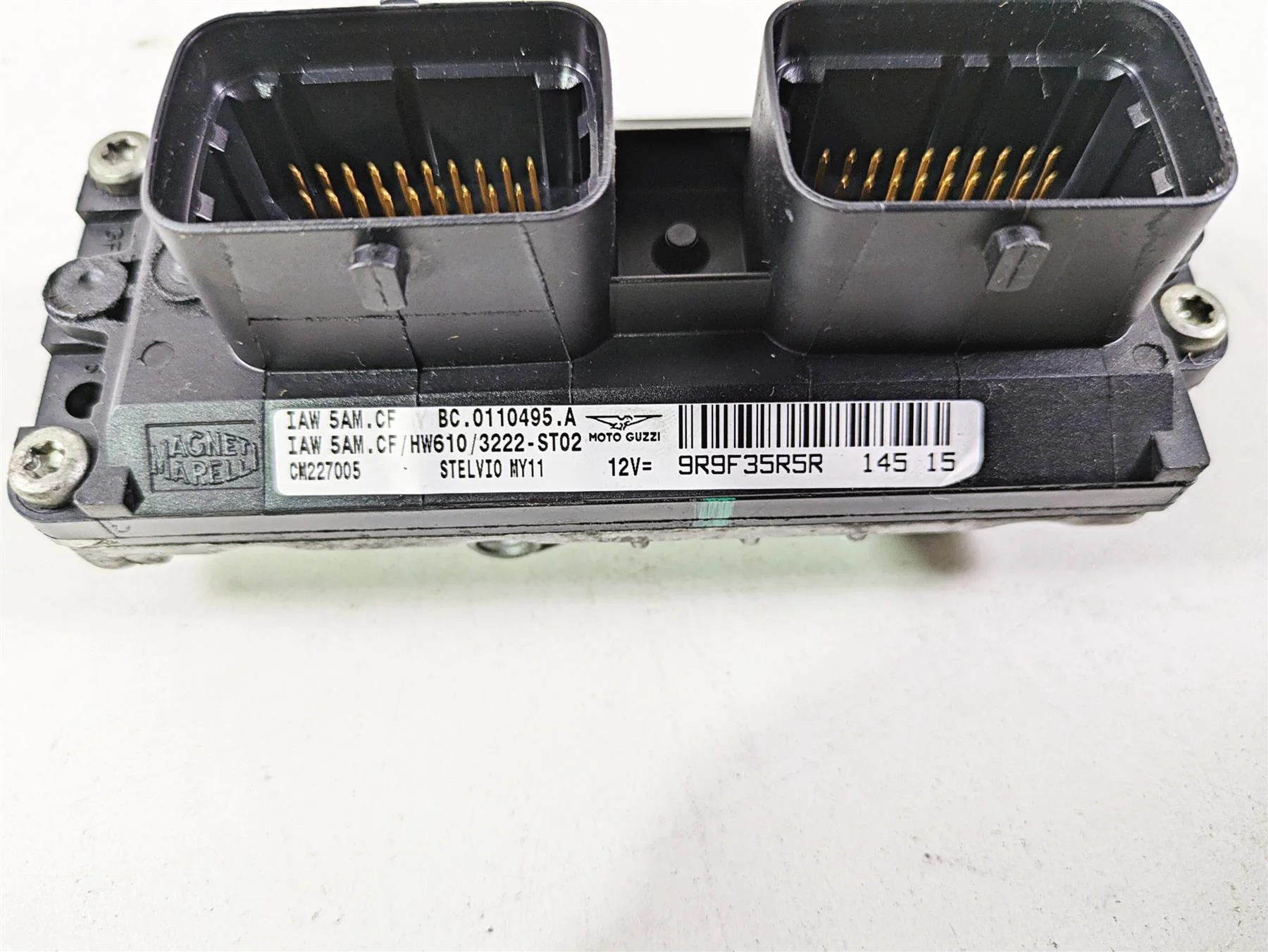 2016 Moto Guzzi Stelvio 1200 8V NTX Cdi Ecu Ecm Engine Control Module 897634 - Image 2