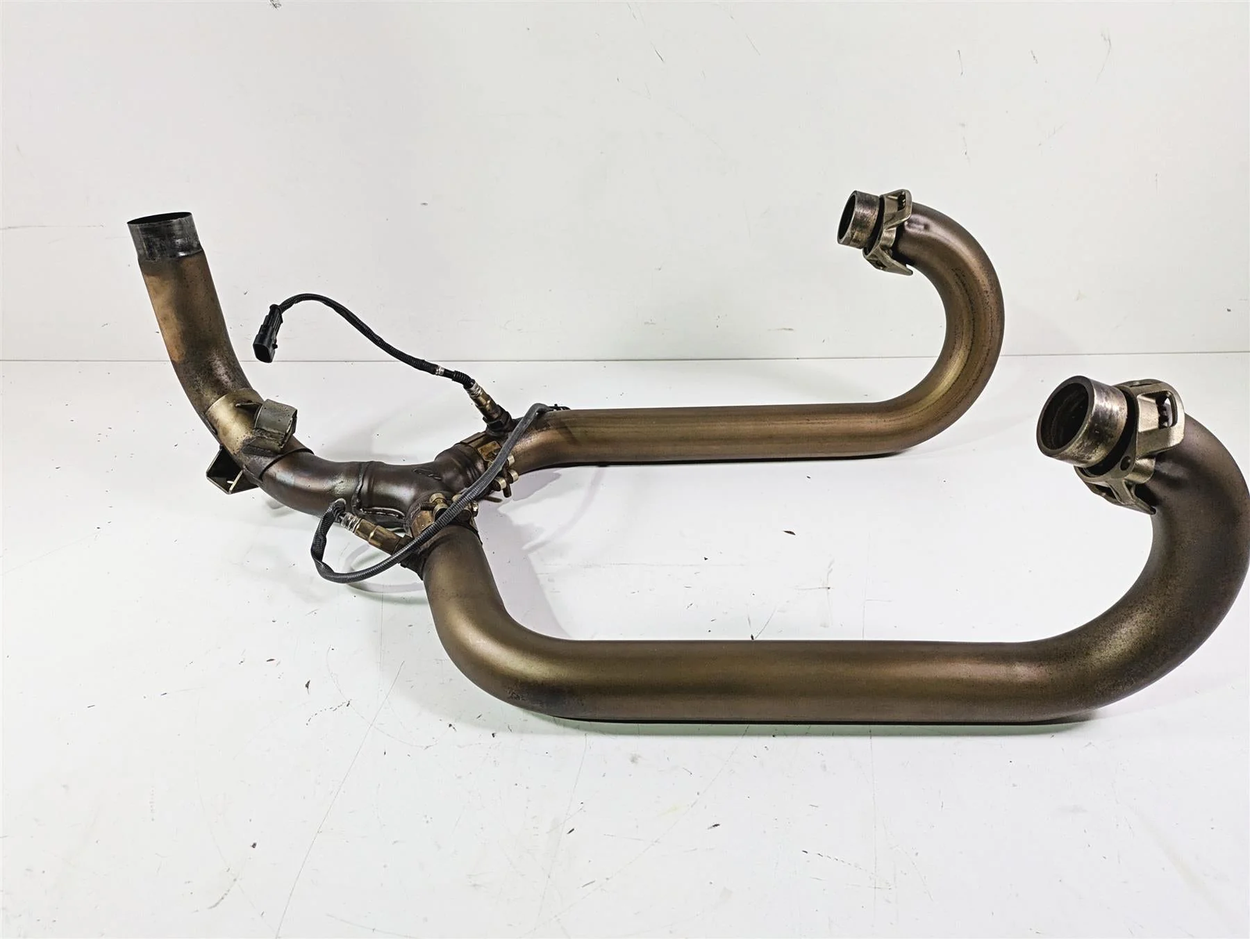 2016 Moto Guzzi Stelvio 1200 8V NTX Exhaust Header & Midpipe Set 897622 897623