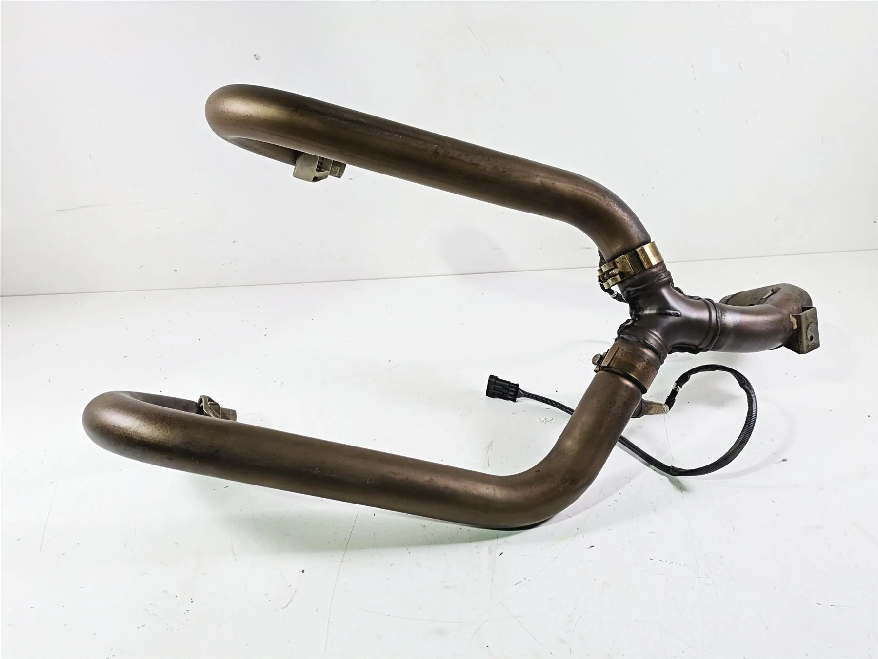 2016 Moto Guzzi Stelvio 1200 8V NTX Exhaust Header & Midpipe Set 897622 897623 - Image 7
