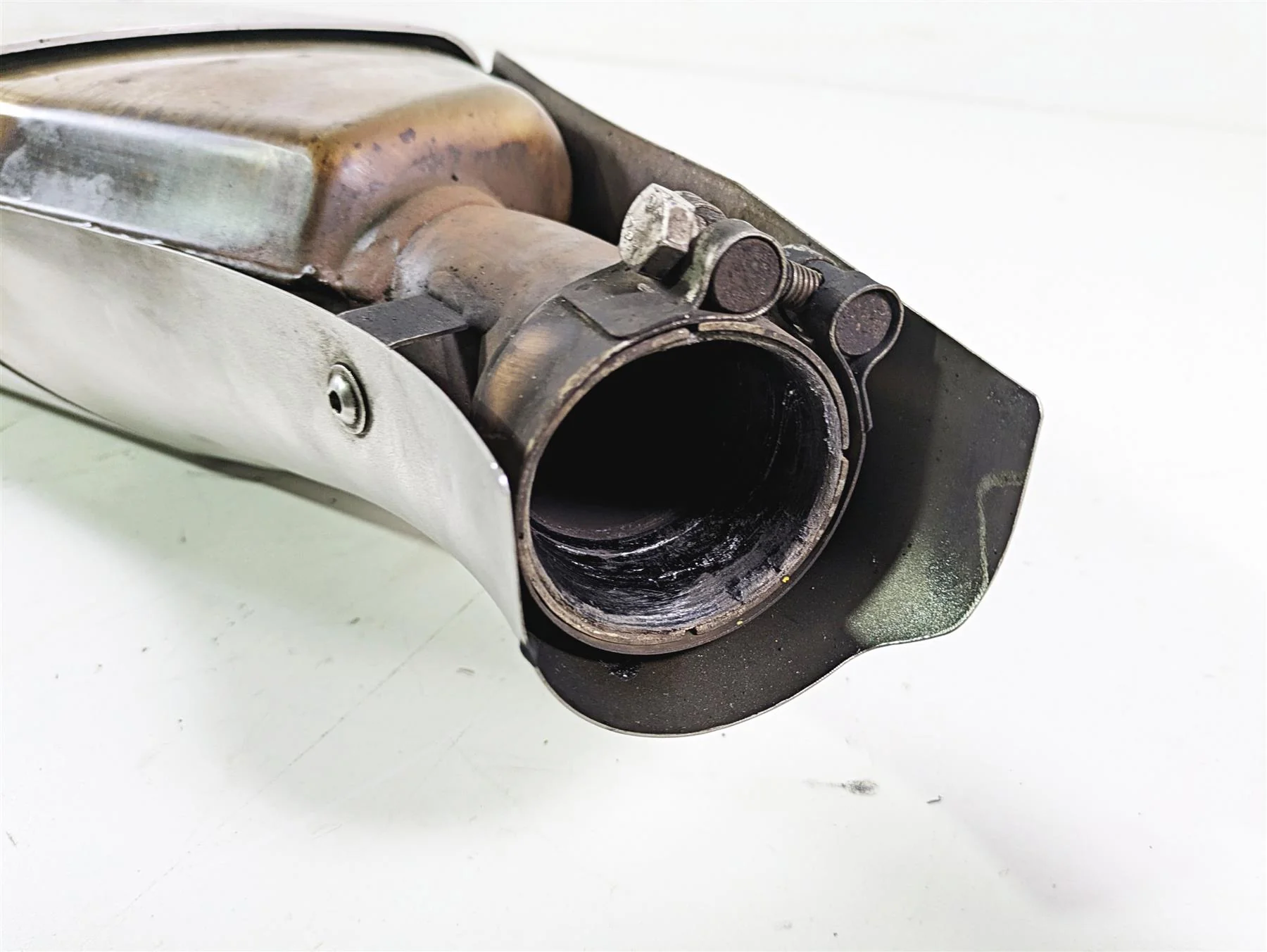 2016 Moto Guzzi Stelvio 1200 8V NTX Exhaust Muffler Pipe Silencer 886307 - Image 12