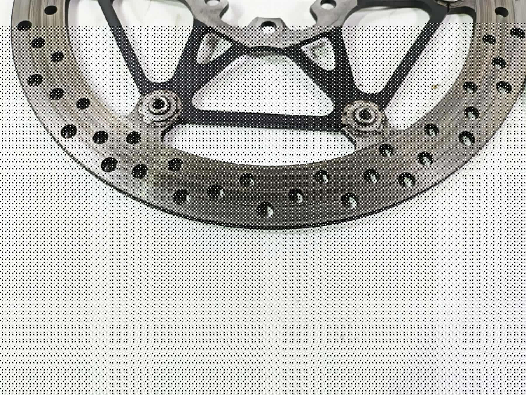 2016 Moto Guzzi Stelvio 1200 8V NTX Front Brake Rotor Disc Set B044279 B044280 - Image 6