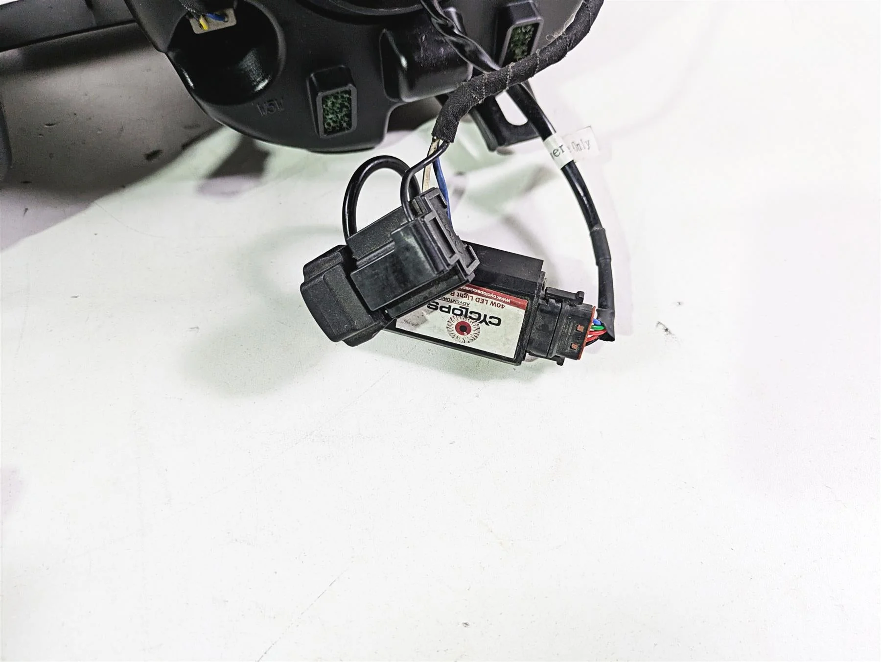 2016 Moto Guzzi Stelvio 1200 8V NTX Front Headlight + Cyclops Led Bulb 887029 - Image 9