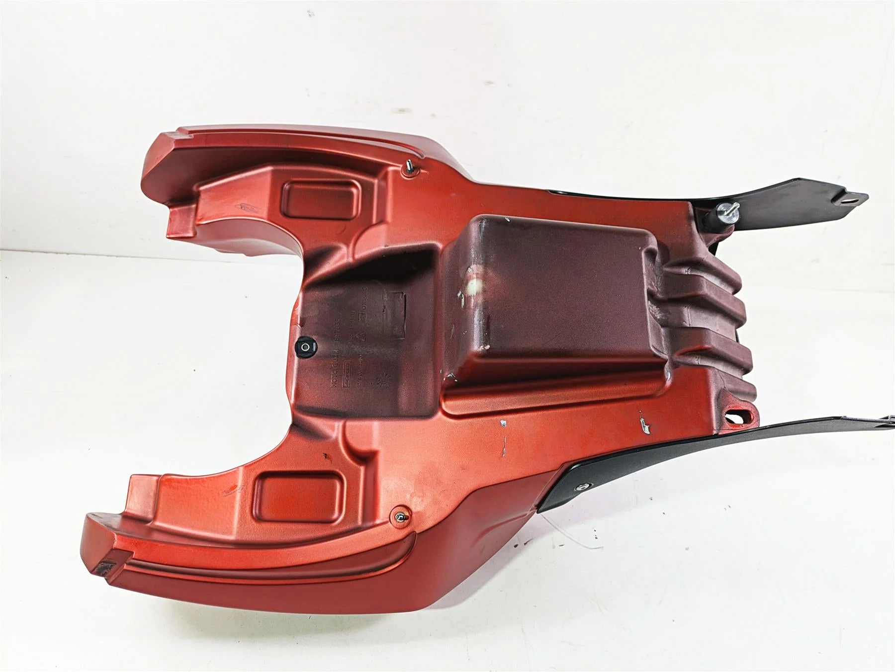 2016 Moto Guzzi Stelvio 1200 8V NTX Fuel Gas Petrol Tank & Rear Cover 897635 - Image 10