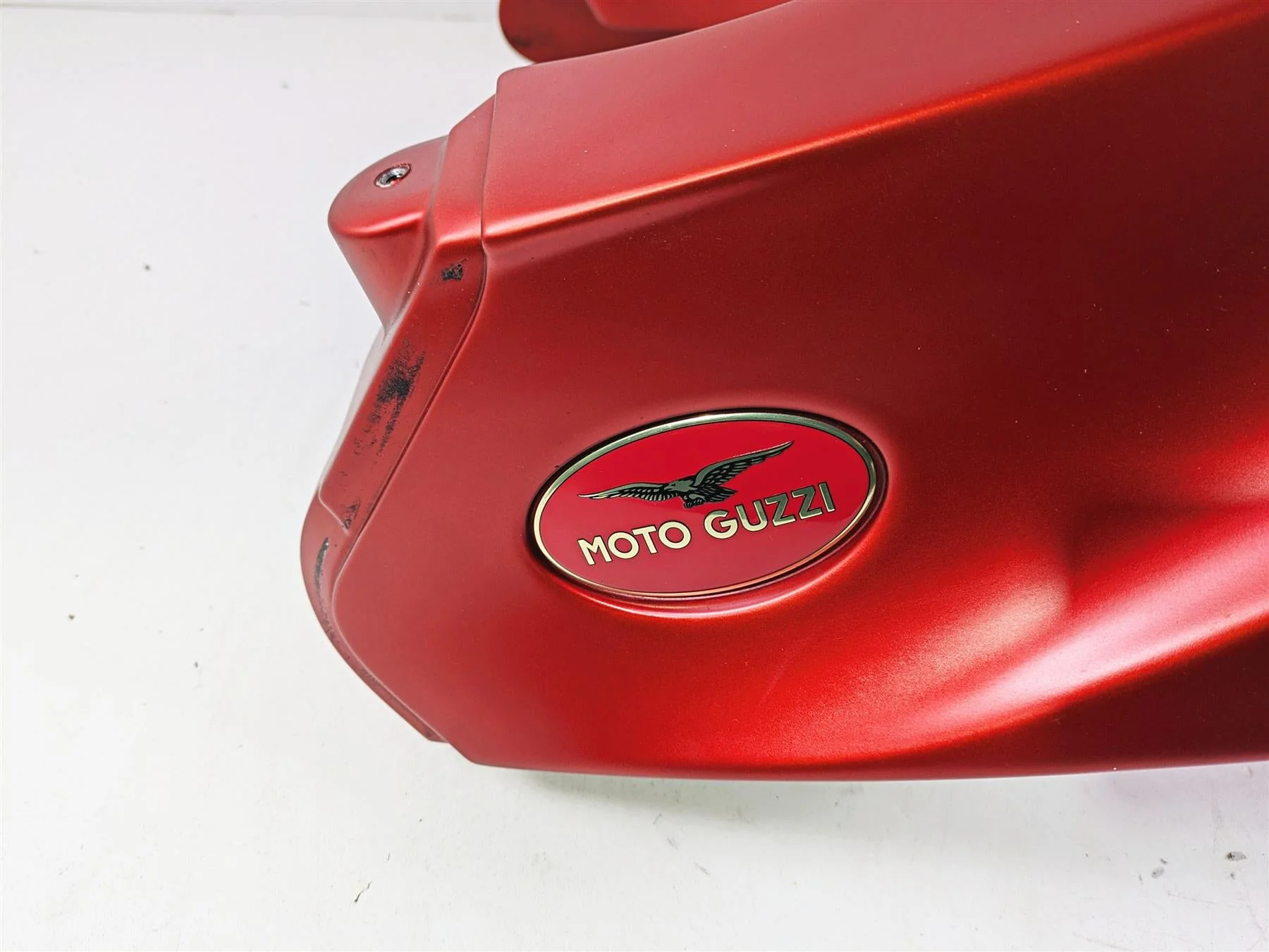 2016 Moto Guzzi Stelvio 1200 8V NTX Fuel Gas Petrol Tank & Rear Cover 897635 - Image 8