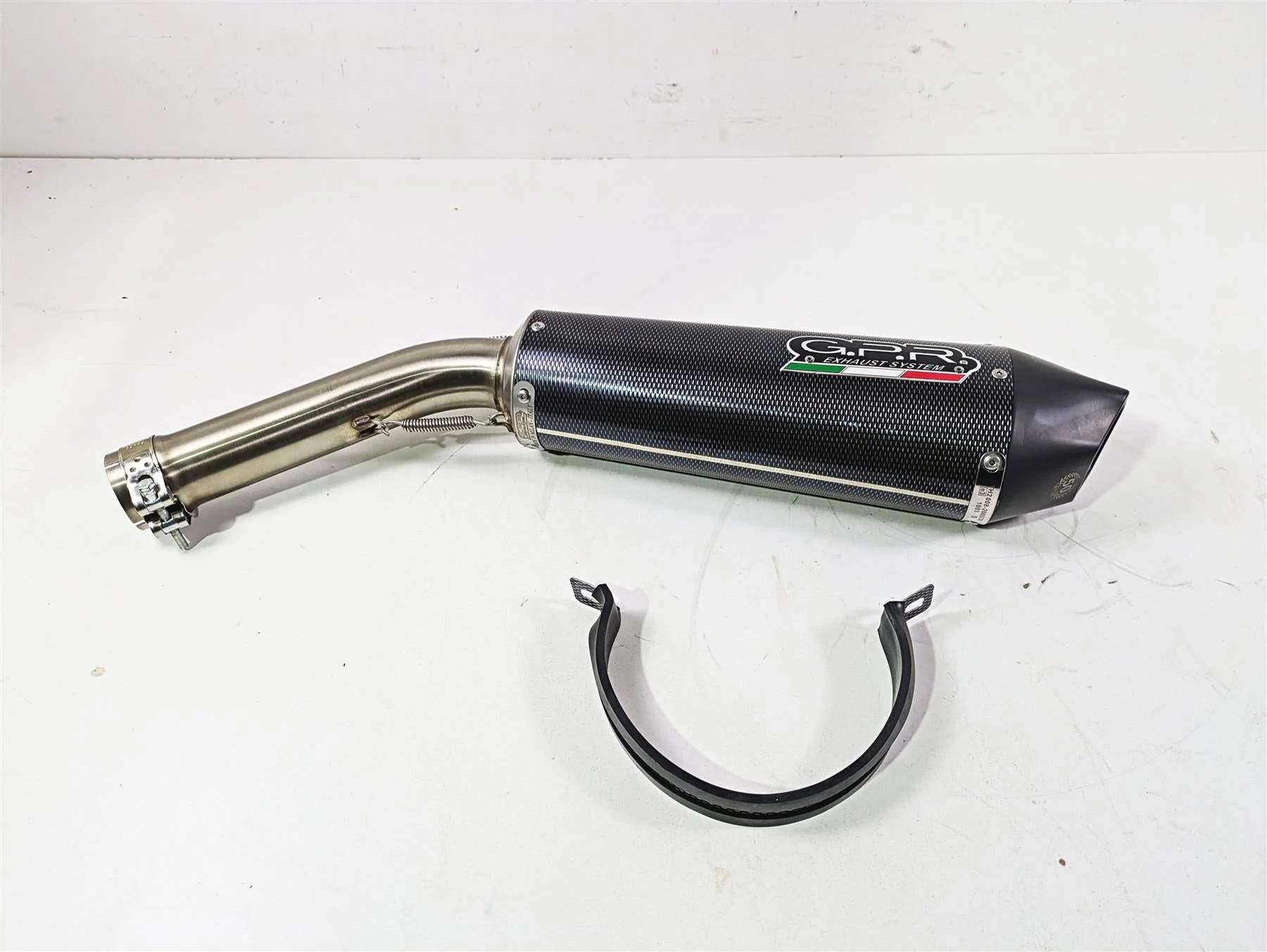2016 Moto Guzzi Stelvio 1200 8V NTX Grp Slip On Exhaust Muffler GU.32.GPAN.PO