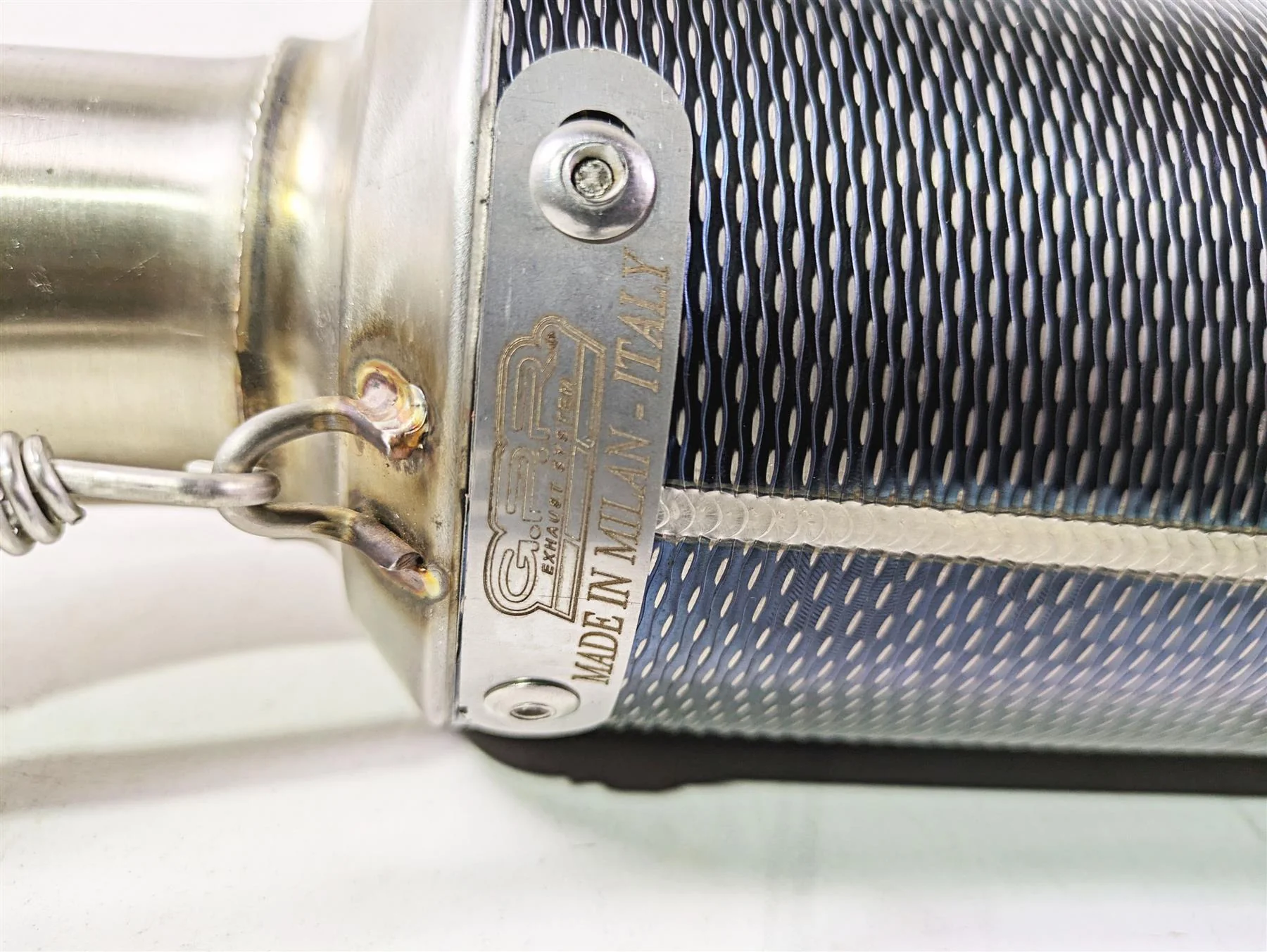 2016 Moto Guzzi Stelvio 1200 8V NTX Grp Slip On Exhaust Muffler GU.32.GPAN.PO - Image 6