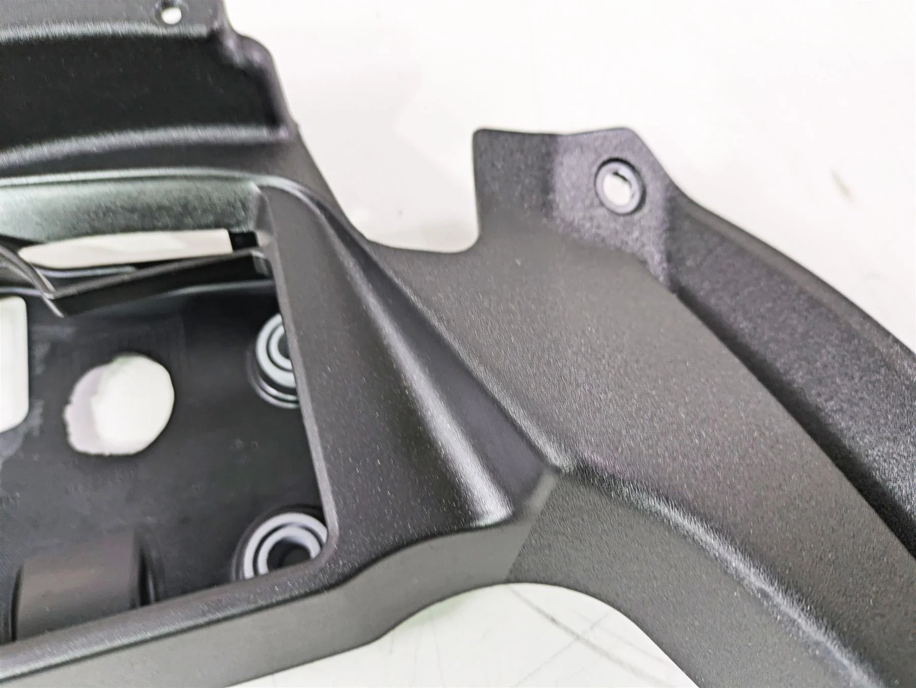 2016 Moto Guzzi Stelvio 1200 8V NTX Inner Dash Gauge Panel Cover 898166 - Image 8
