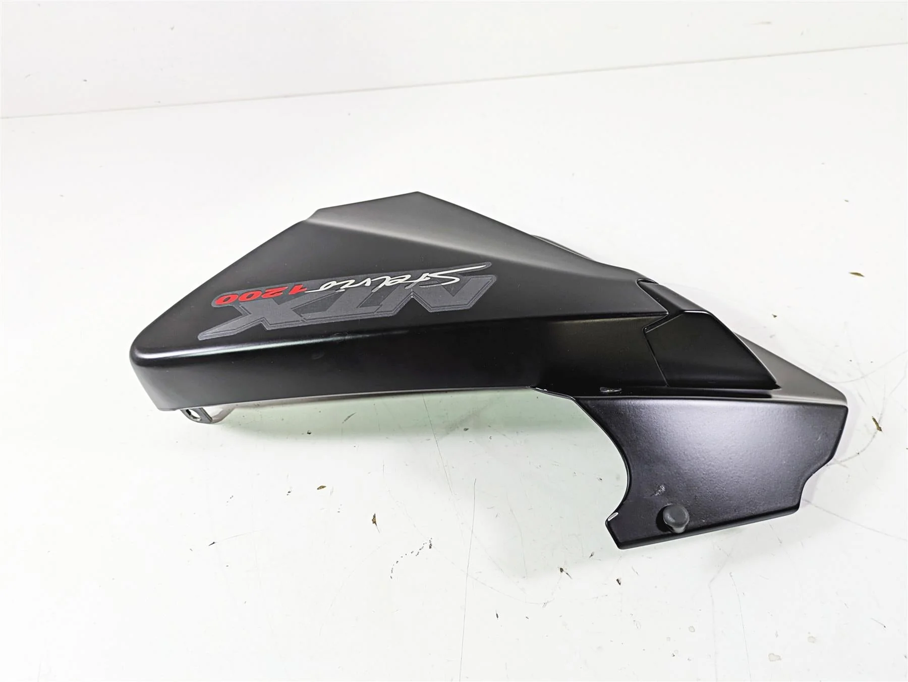 2016 Moto Guzzi Stelvio 1200 8V NTX Left Fuel Tank Side Cover Set - Read 897638 - Image 3