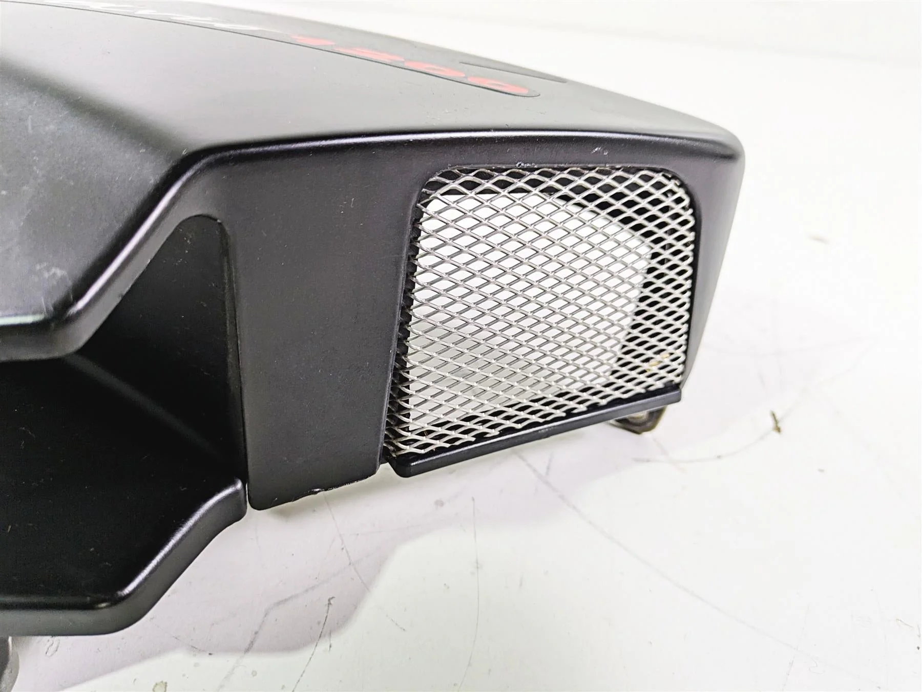 2016 Moto Guzzi Stelvio 1200 8V NTX Left Fuel Tank Side Cover Set - Read 897638 - Image 6