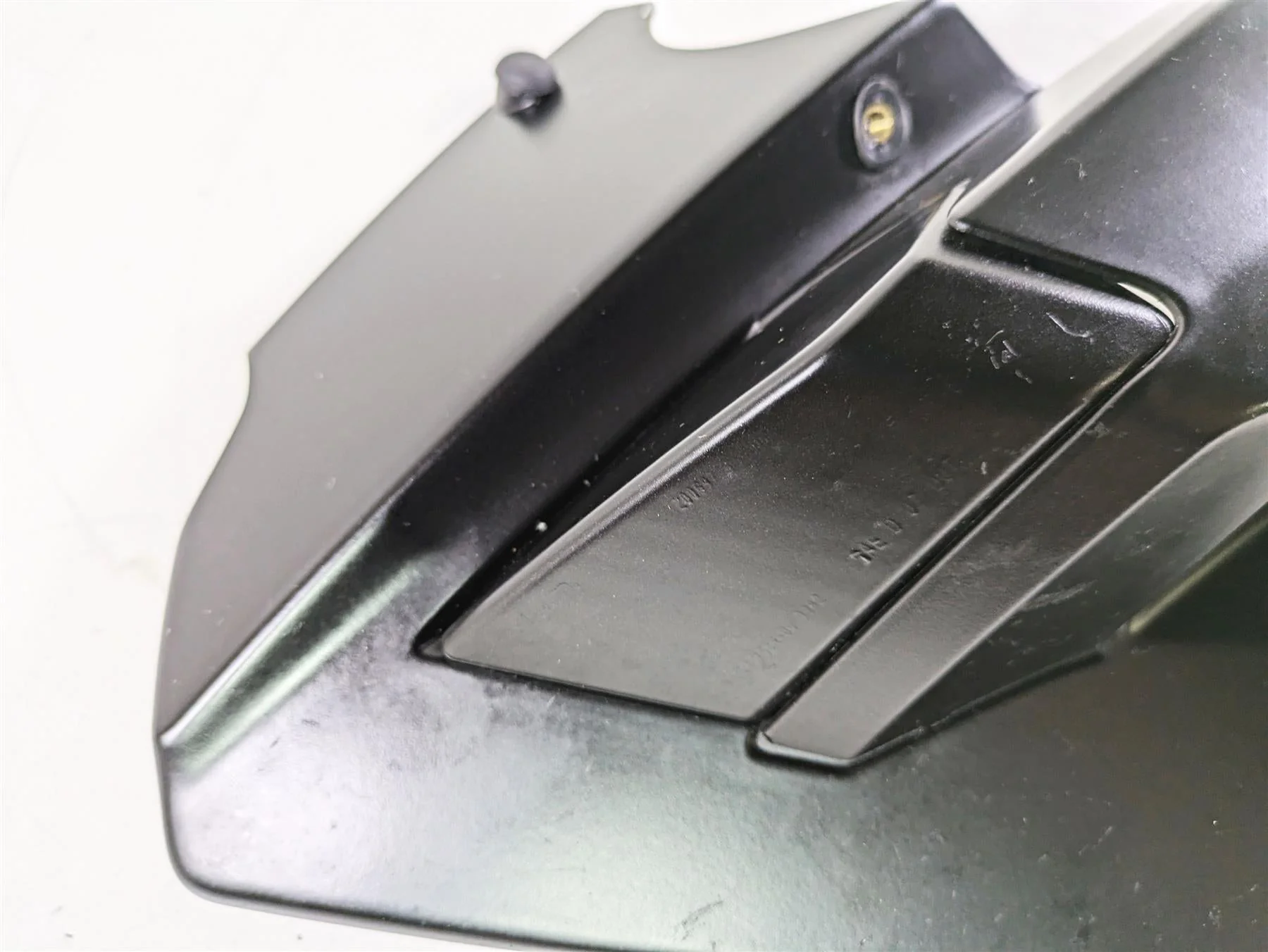 2016 Moto Guzzi Stelvio 1200 8V NTX Left Fuel Tank Side Cover Set - Read 897638 - Image 7