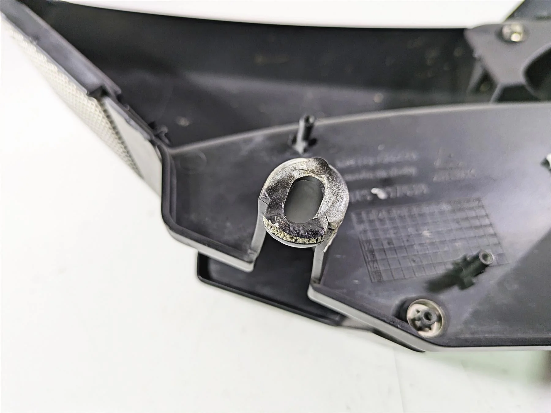 2016 Moto Guzzi Stelvio 1200 8V NTX Left Fuel Tank Side Cover Set - Read 897638 - Image 9