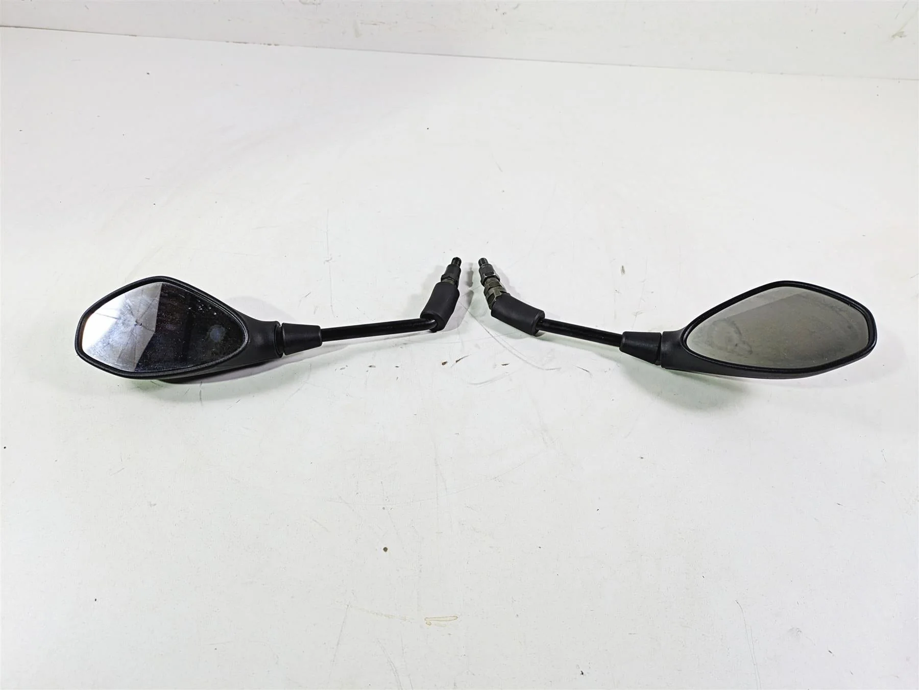 2016 Moto Guzzi Stelvio 1200 8V NTX Left Right Rear View Mirror Set AP8104921 - Image 3