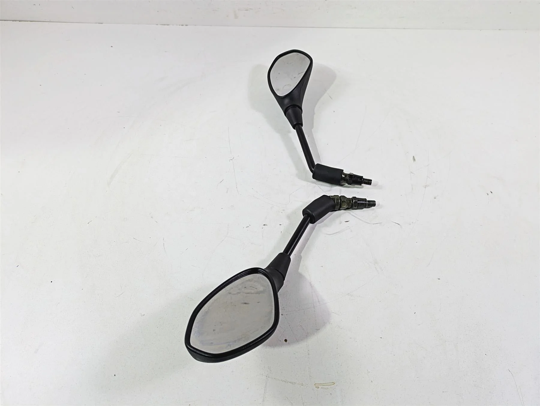 2016 Moto Guzzi Stelvio 1200 8V NTX Left Right Rear View Mirror Set AP8104921 - Image 4