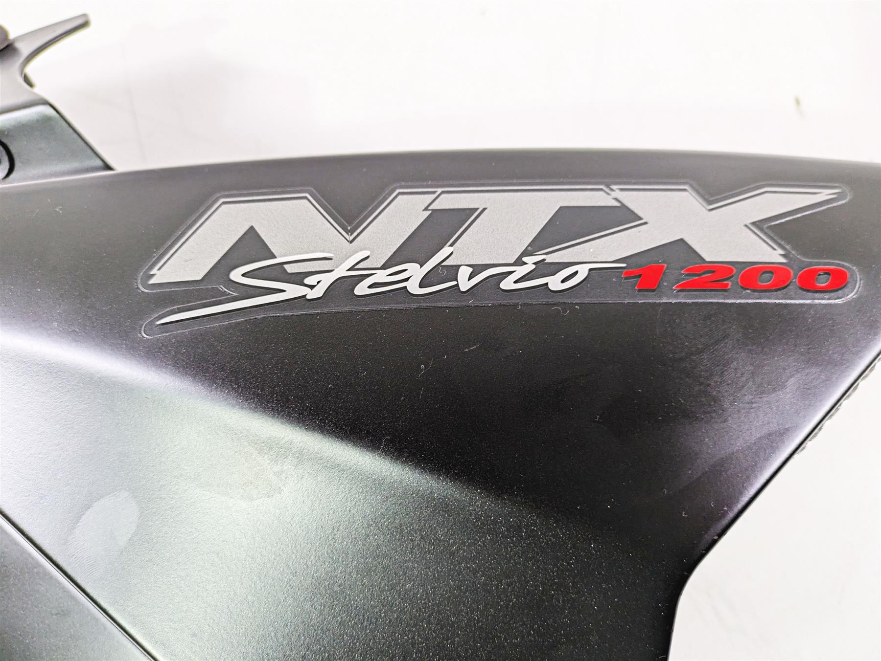 2016 Moto Guzzi Stelvio 1200 8V NTX Left Under Tank Side Cover Set 897638 897640 - Image 6