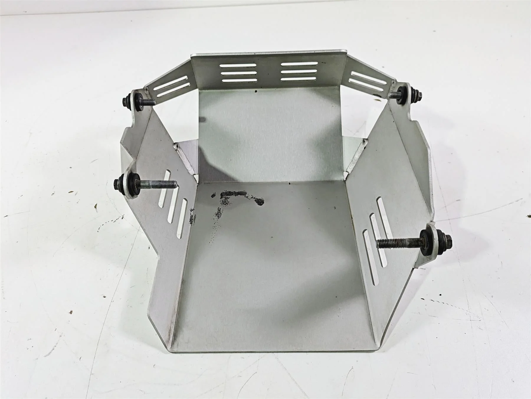2016 Moto Guzzi Stelvio 1200 8V NTX Lower Engine Guard Skid Plate Set 883969 - Image 4