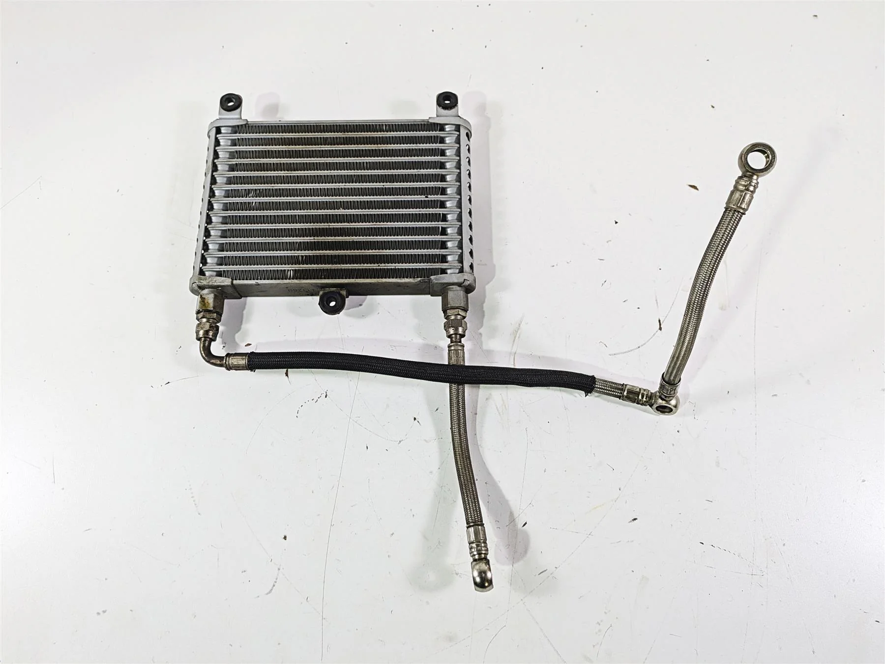 2016 Moto Guzzi Stelvio 1200 8V NTX Oil Cooler & Lines Set 886831 978579 - Image 5