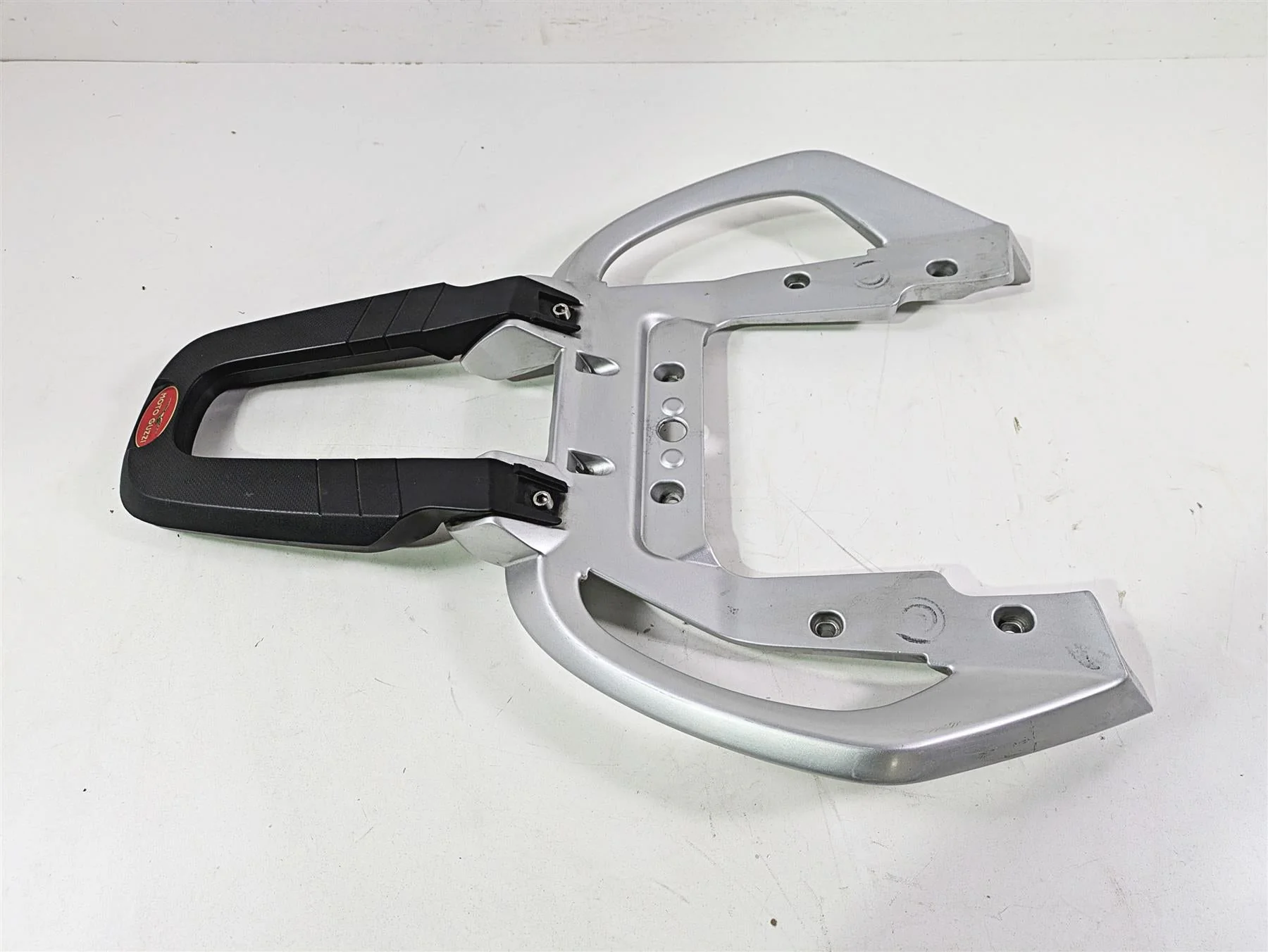 2016 Moto Guzzi Stelvio 1200 8V NTX Rear Passenger Grab Handle Set 97843900Y10 - Image 2