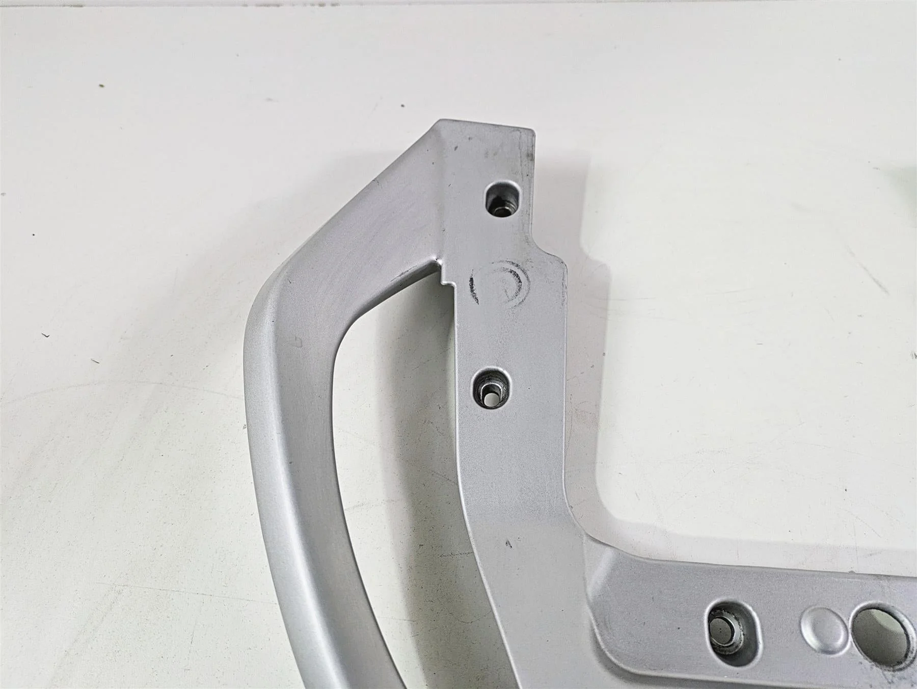 2016 Moto Guzzi Stelvio 1200 8V NTX Rear Passenger Grab Handle Set 97843900Y10 - Image 7