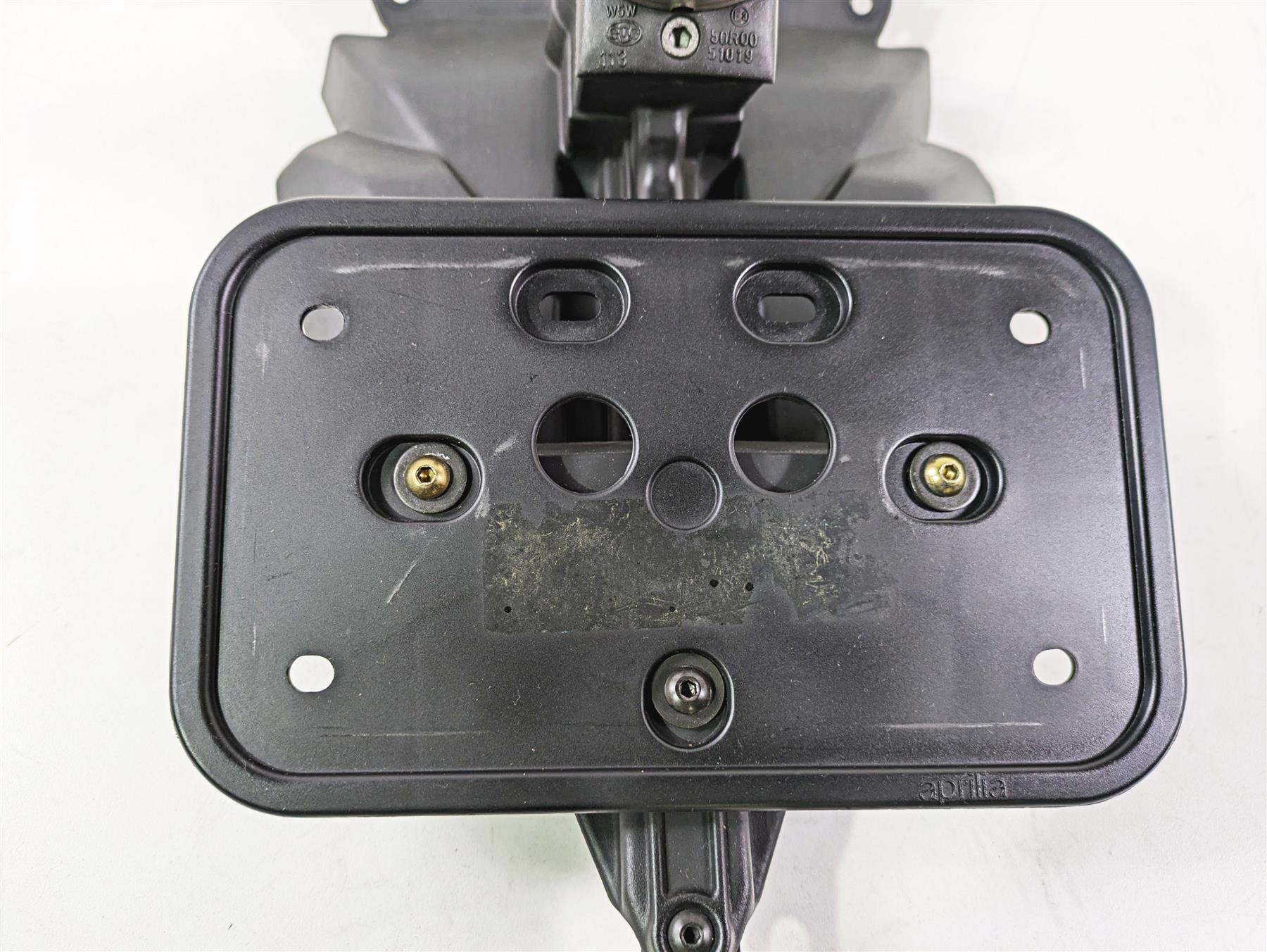 2016 Moto Guzzi Stelvio 1200 8V NTX Rear Plate Holder & License Light 978425 - Image 7