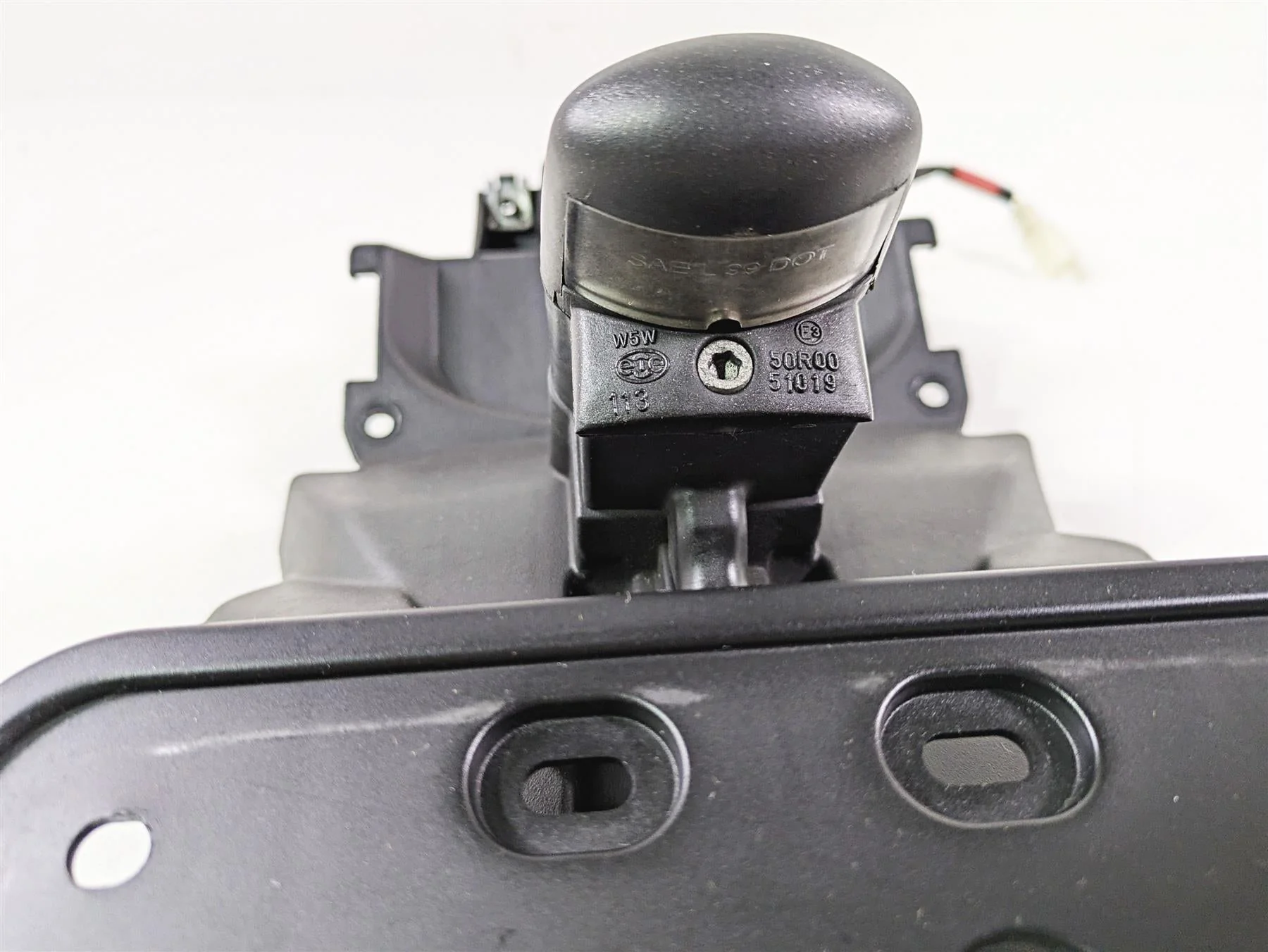 2016 Moto Guzzi Stelvio 1200 8V NTX Rear Plate Holder & License Light 978425 - Image 8