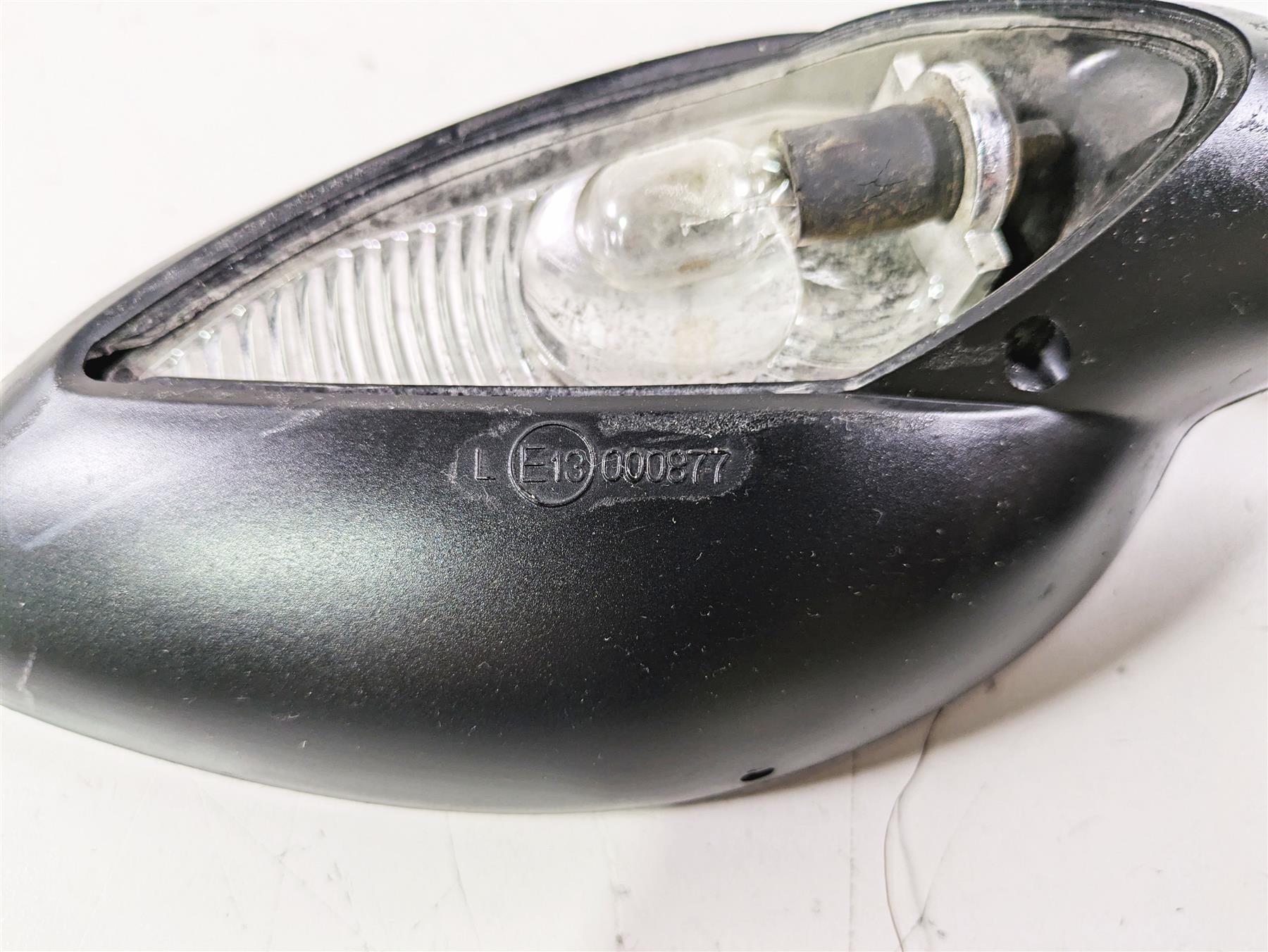 2016 Moto Guzzi Stelvio 1200 8V NTX Right Rear Mirror & Blinker - Read 883460 - Image 2