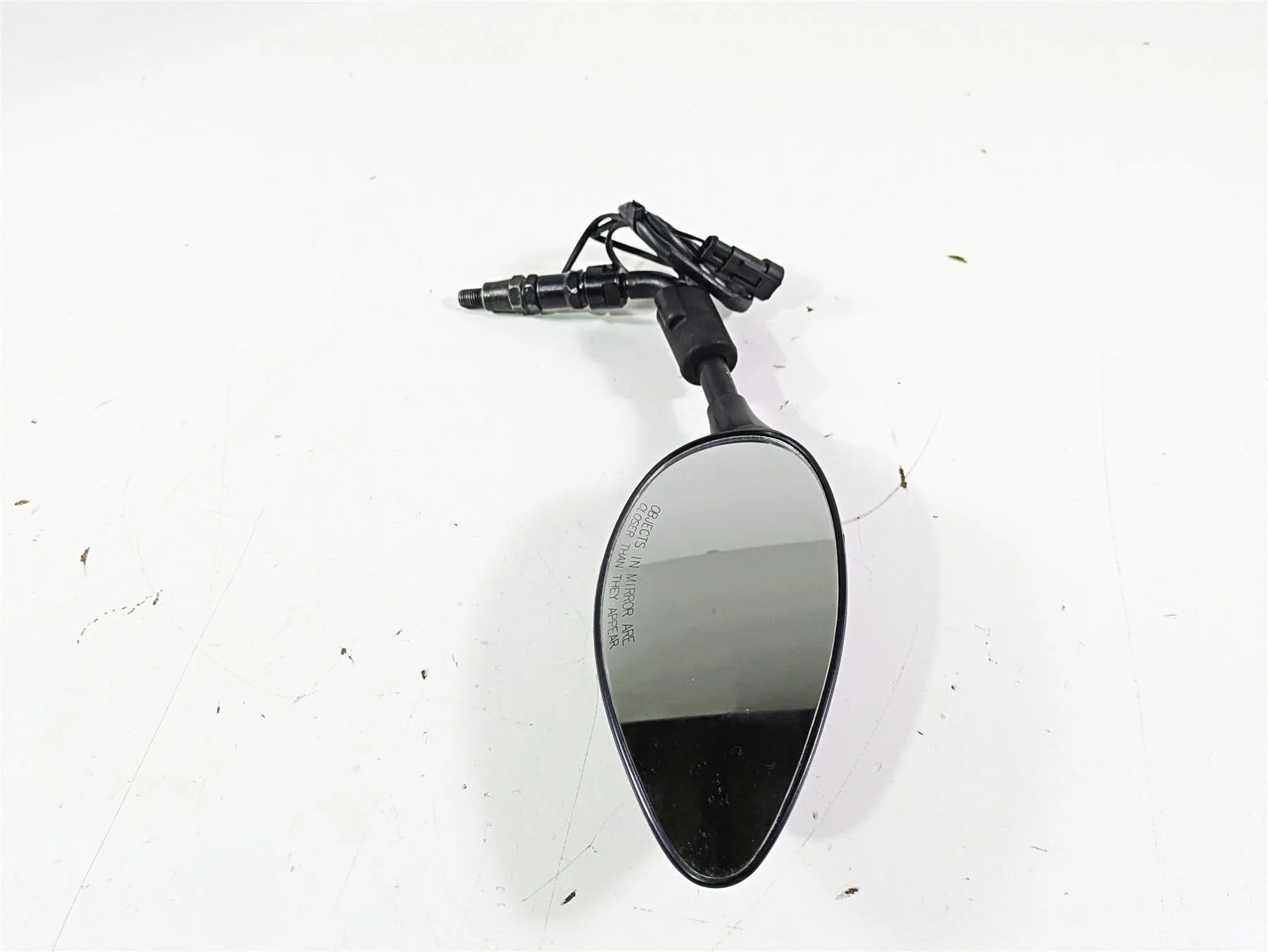 2016 Moto Guzzi Stelvio 1200 8V NTX Right Rear Mirror & Blinker - Read 883460 - Image 3