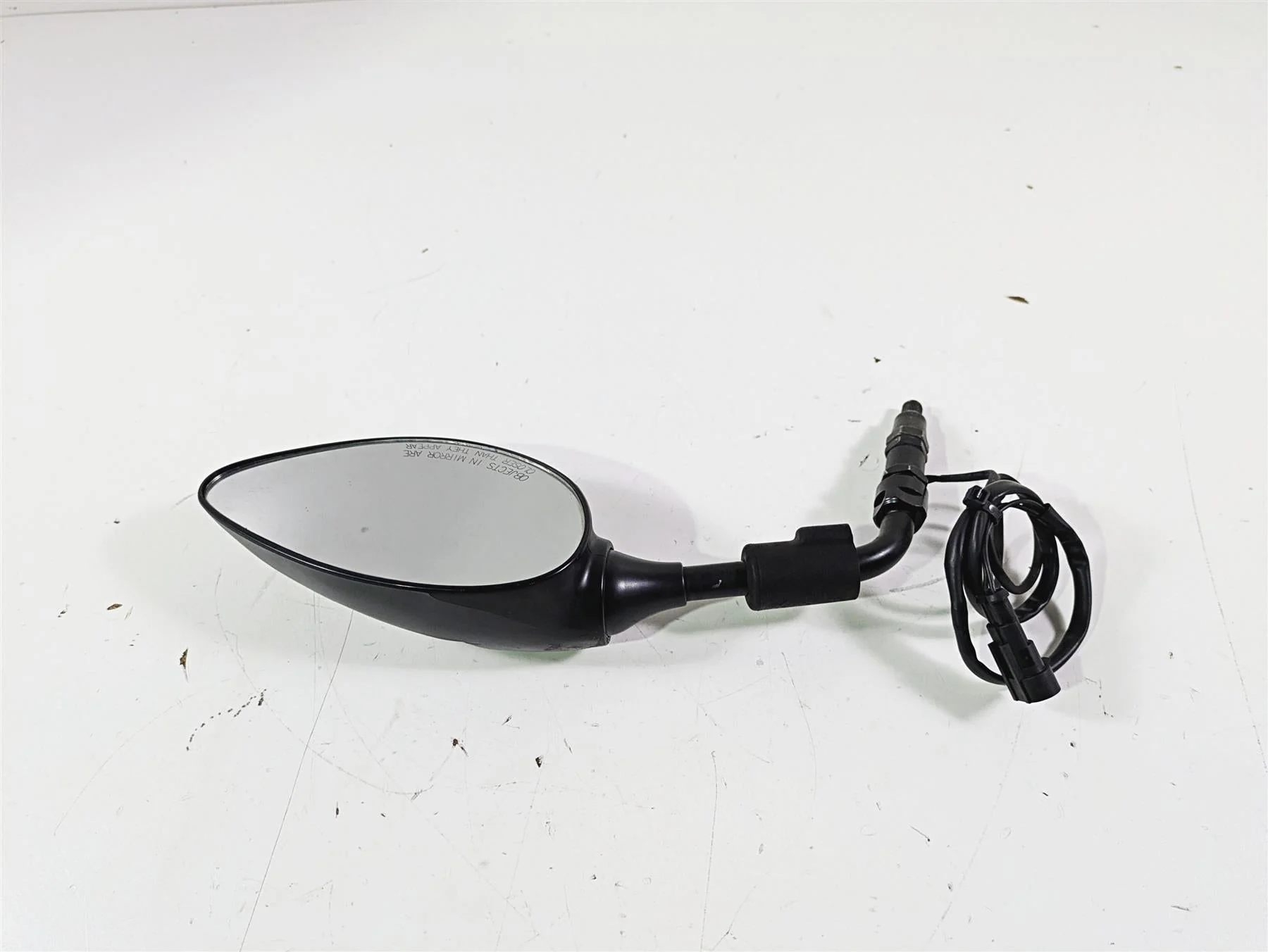 2016 Moto Guzzi Stelvio 1200 8V NTX Right Rear Mirror & Blinker - Read 883460 - Image 4