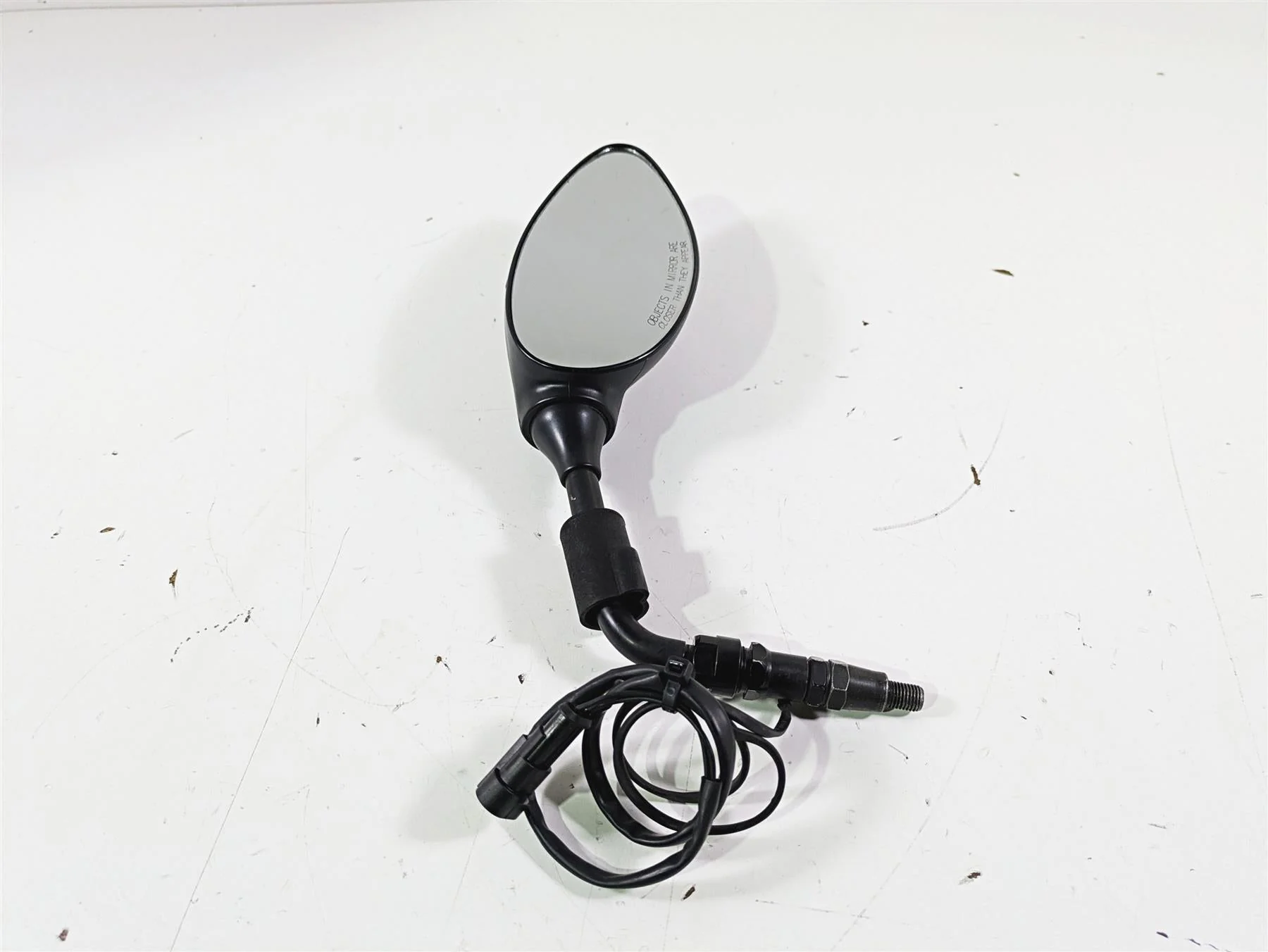2016 Moto Guzzi Stelvio 1200 8V NTX Right Rear Mirror & Blinker - Read 883460 - Image 5