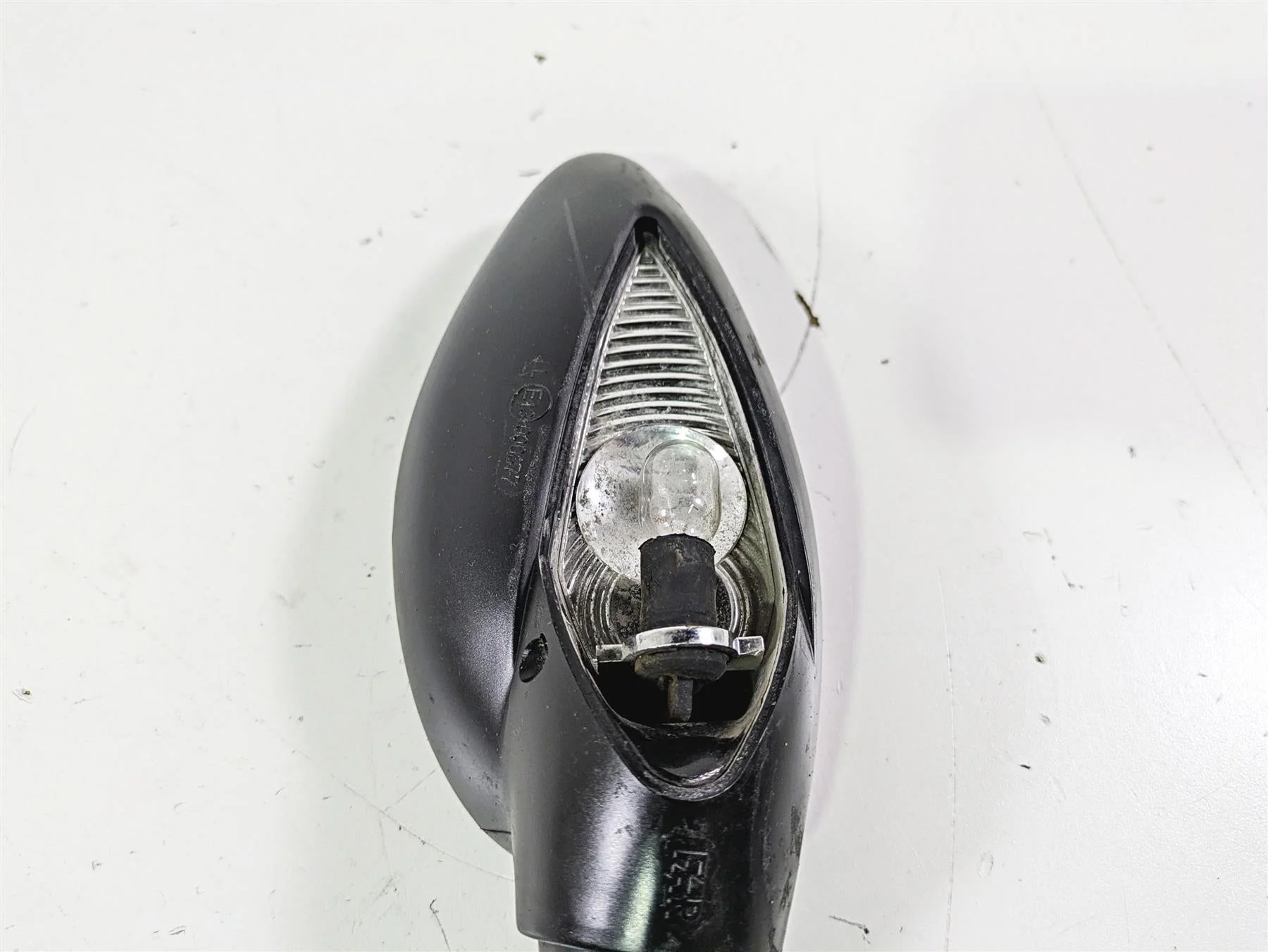 2016 Moto Guzzi Stelvio 1200 8V NTX Right Rear Mirror & Blinker - Read 883460 - Image 7