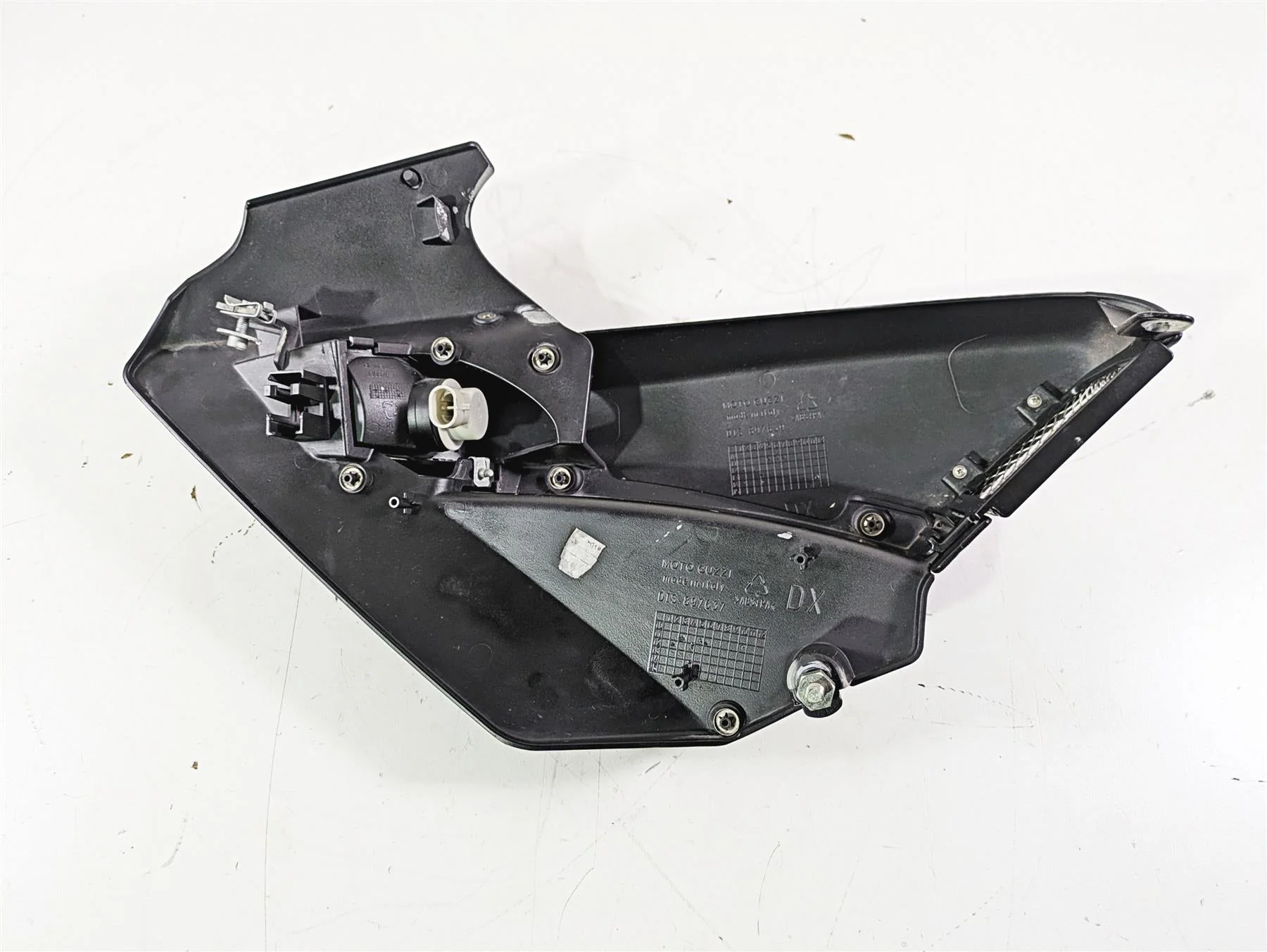 2016 Moto Guzzi Stelvio 1200 8V NTX Right Under Fuel Tank Side Cover Set 897639 - Image 9