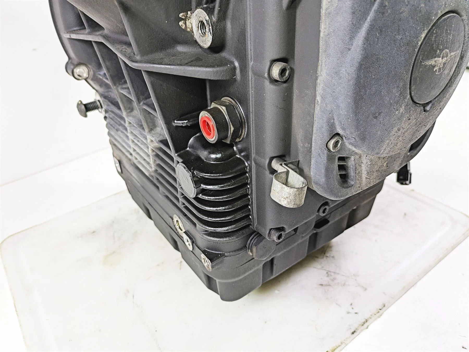 2016 Moto Guzzi Stelvio 1200 8V NTX Running Engine Motor 36k - Video 9769865 - Image 8