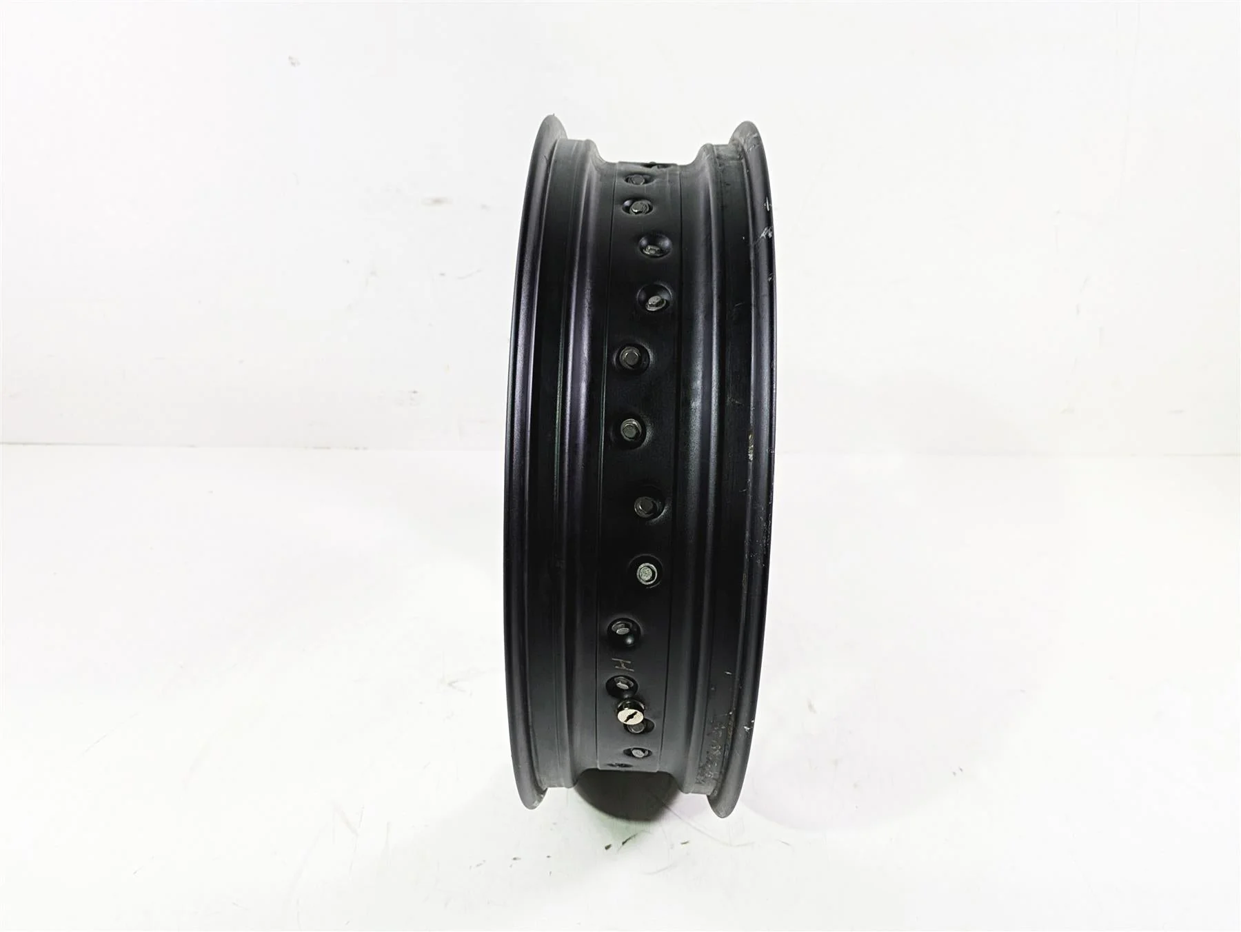2016 Moto Guzzi Stelvio 1200 8V NTX Straight 17x4.25 Rear Wheel Spoke Rim - Image 2
