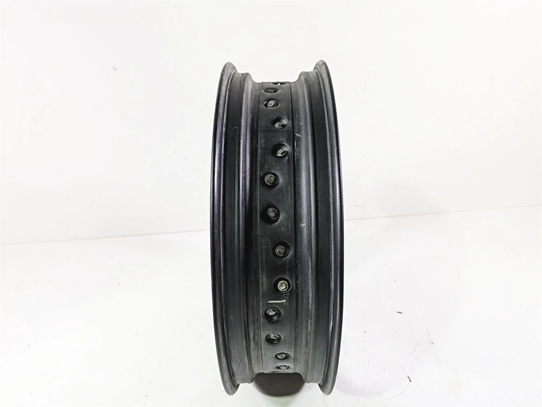 2016 Moto Guzzi Stelvio 1200 8V NTX Straight 17x4.25 Rear Wheel Spoke Rim - Image 3