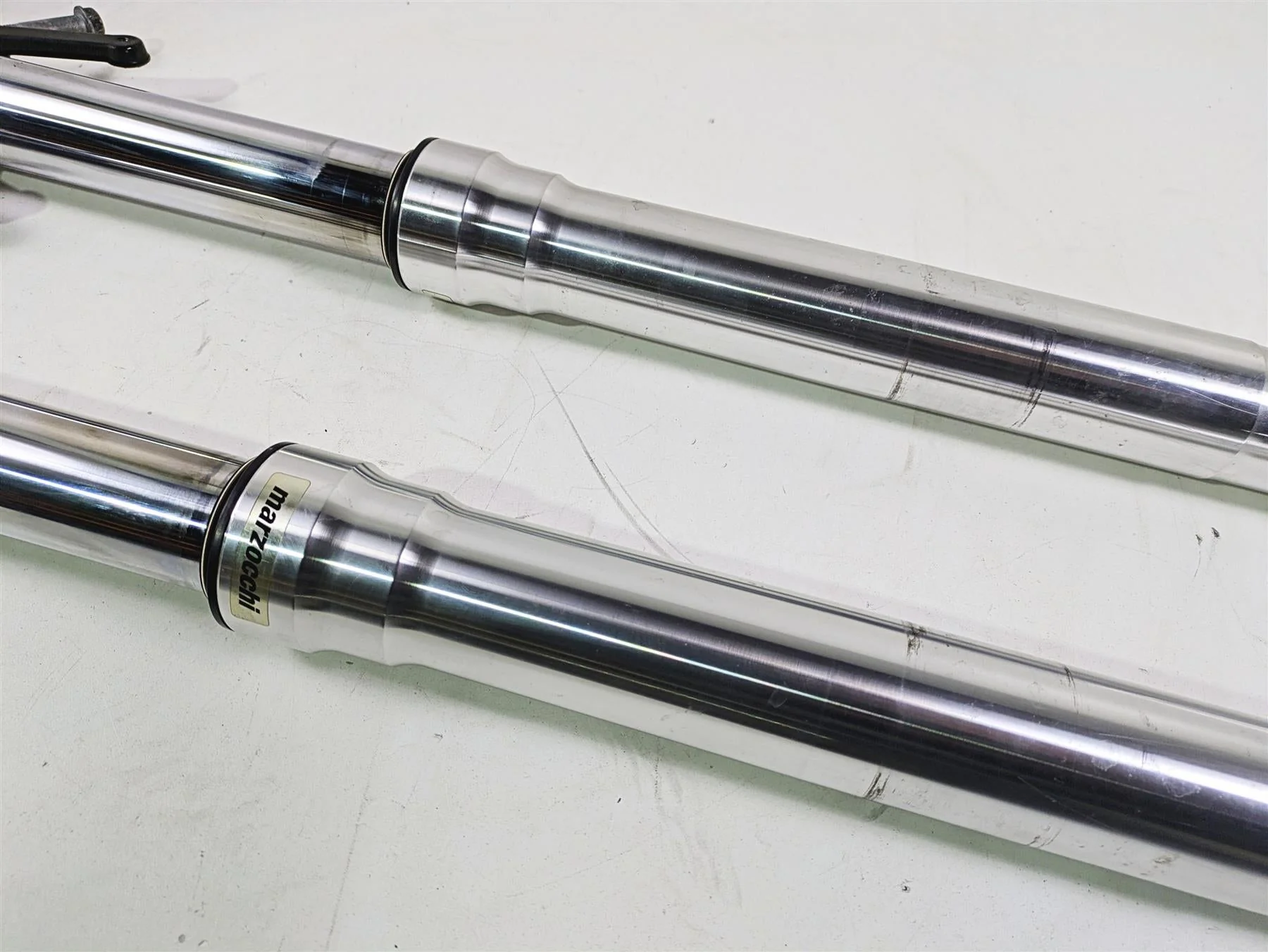 2016 Moto Guzzi Stelvio 1200 8V NTX Straight 2A Front Fork Leg Set - Read 887091 - Image 8