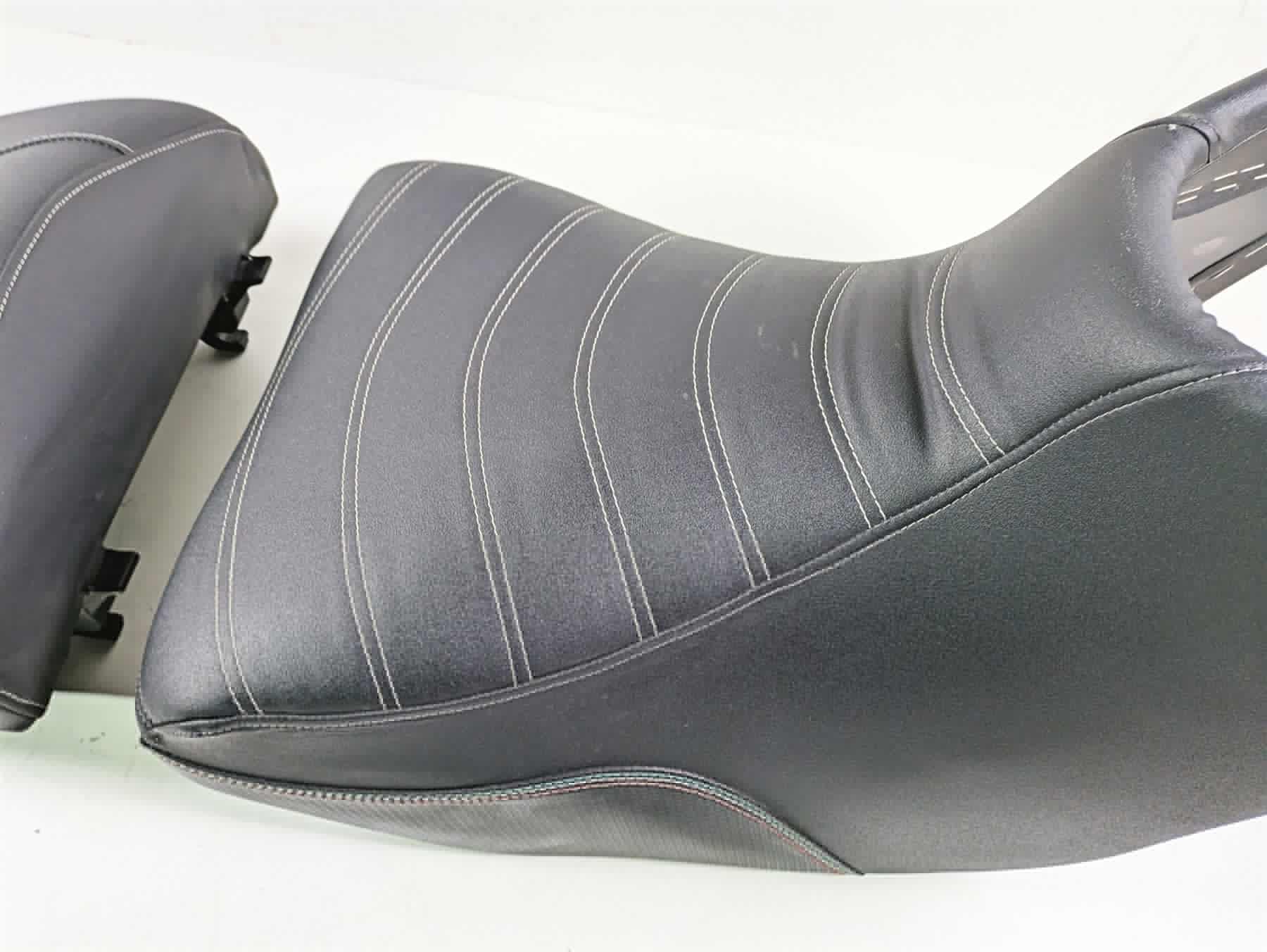 2016 Moto Guzzi Stelvio 1200 8V NTX Tappezzeria Italia Seat Set 88617600A2 - Image 7