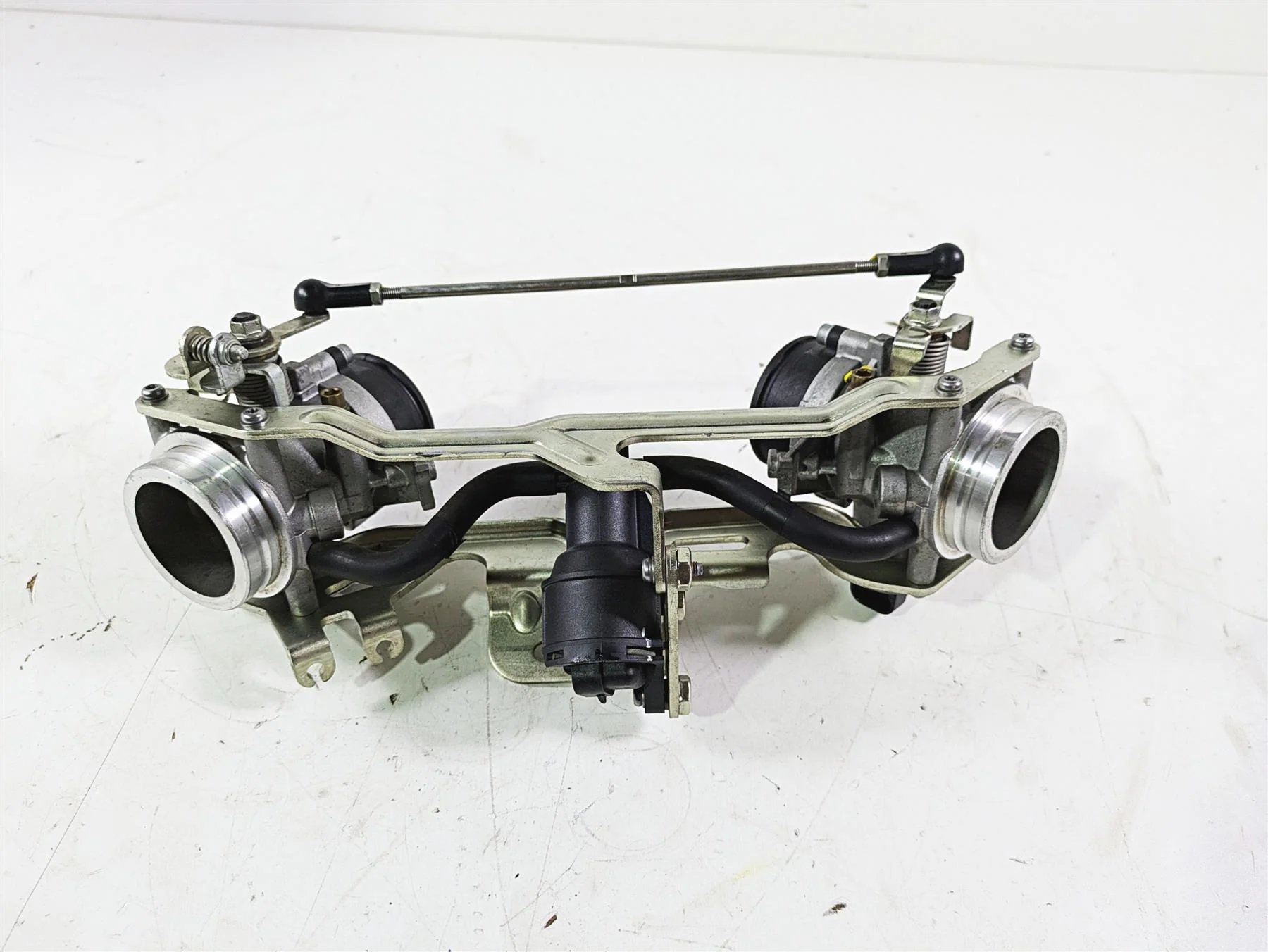 2016 Moto Guzzi Stelvio 1200 8V NTX Throttle Body Fuel Injection Set 880270 - Image 10