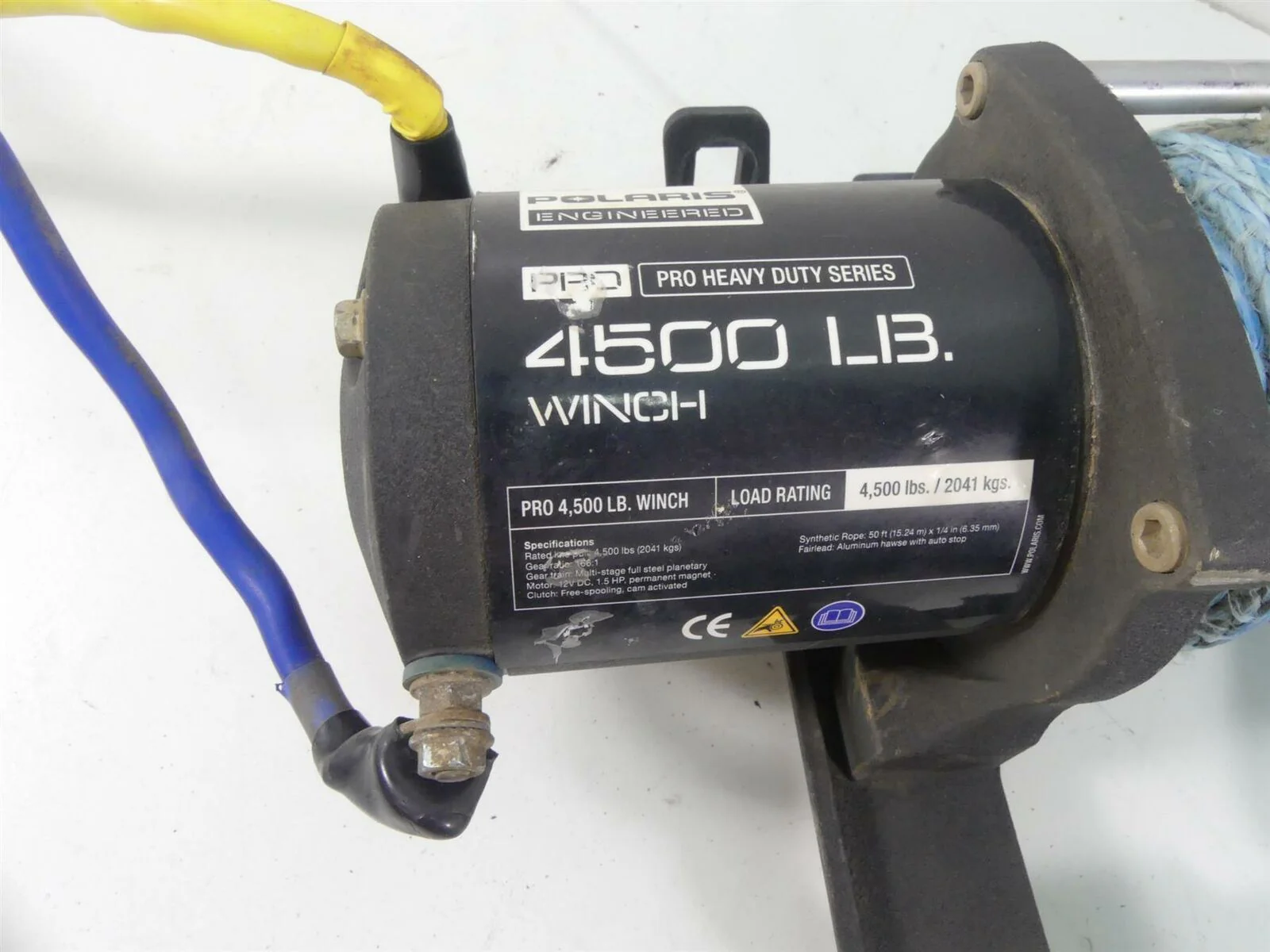 2016 Polaris RZR1000 XP Turbo EPS 4500 LB Pro Winch & Mount Set 204855 - Image 6