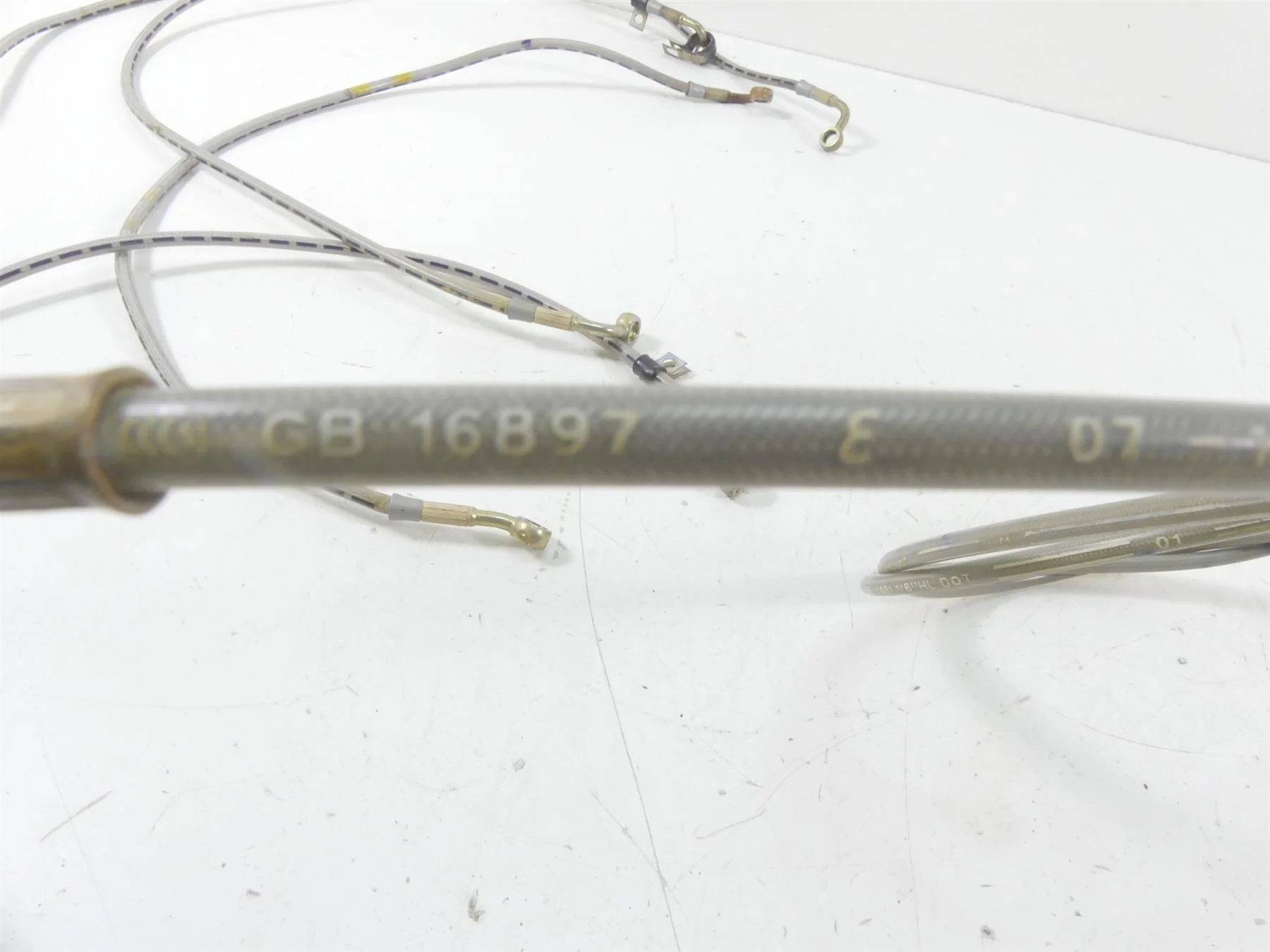 2016 Polaris RZR900 S EPS Front Rear Brake Line Hose Set 1912257 1912252 1912260 - Image 6