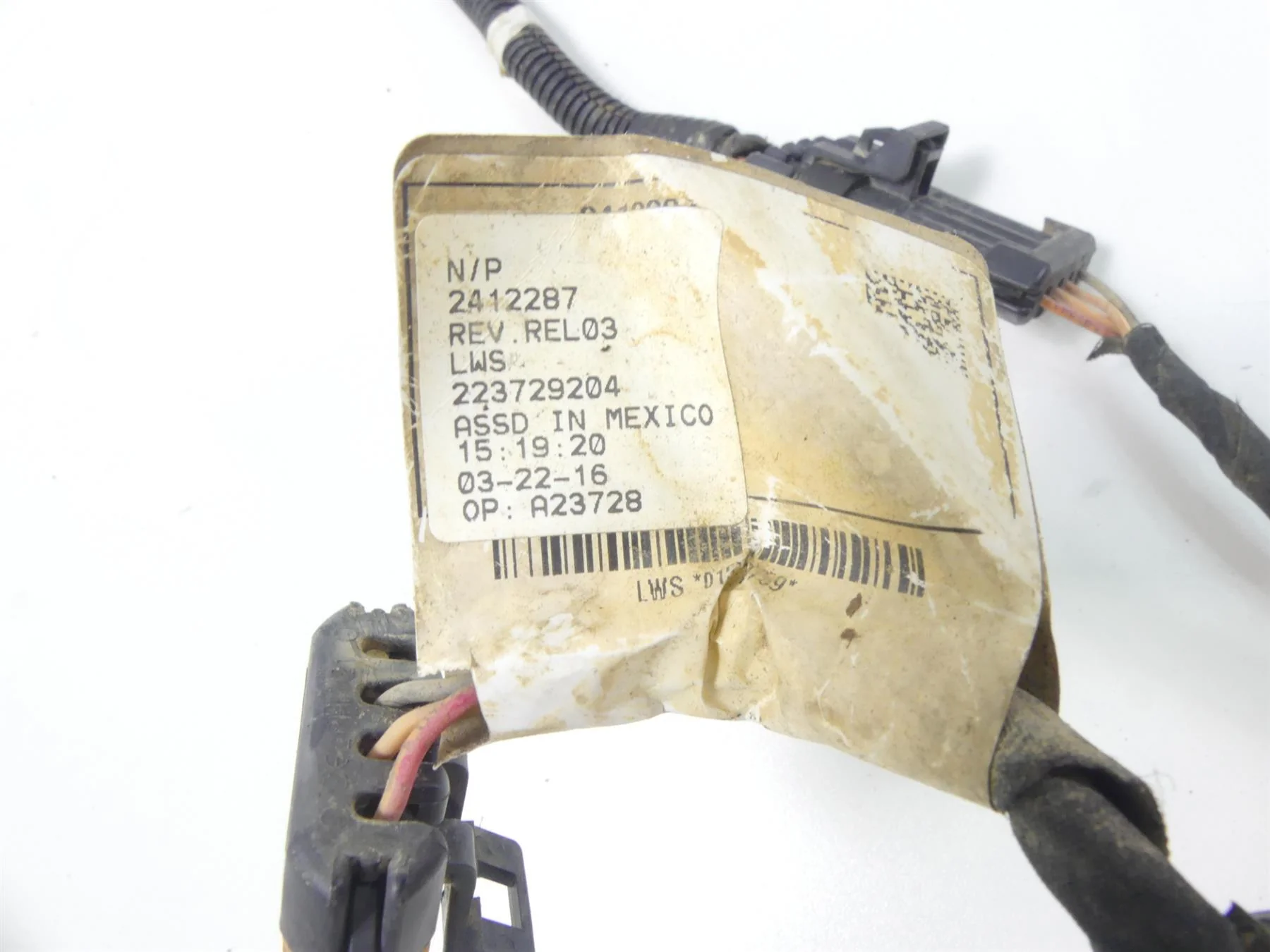 2016 Polaris RZR900 S EPS Main Wiring Harness Loom - No Cuts 2413108 2413110 - Image 10