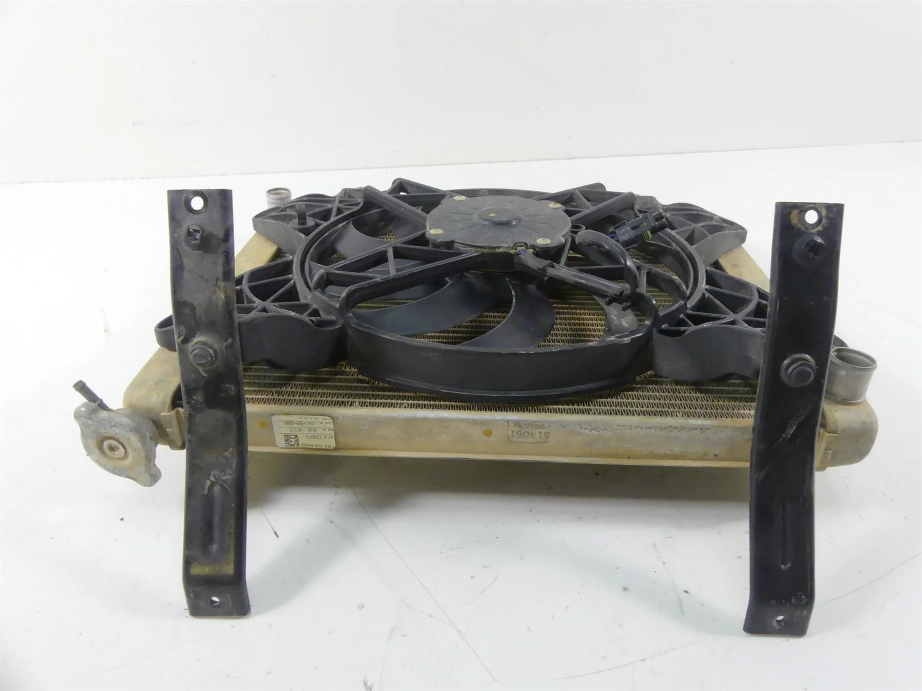 2016 Polaris RZR900 S EPS Radiator Cooler Fan Reservoir Set 1240974 2413207 - Image 3