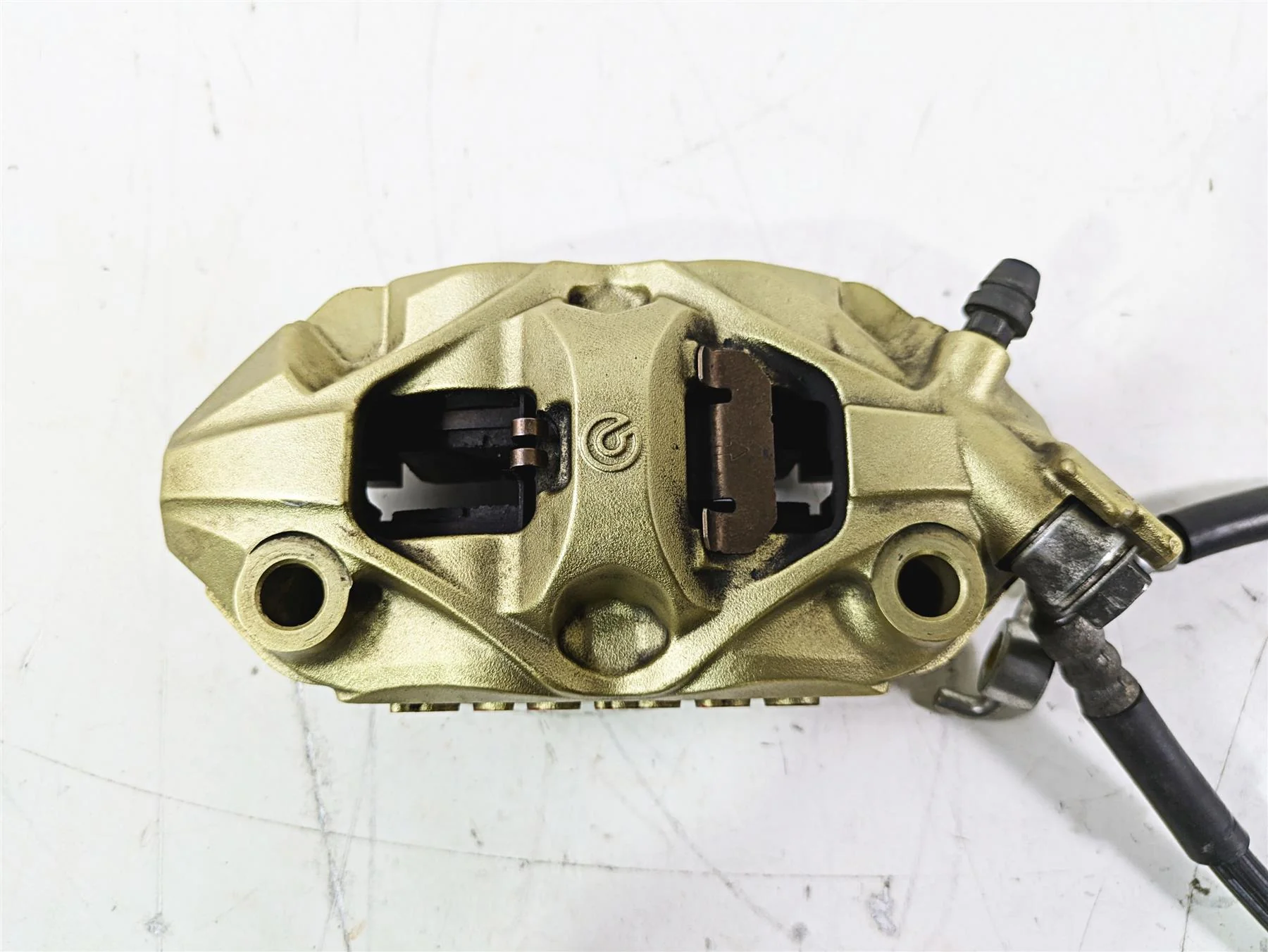 2016 Suzuki GSXR1000 Brembo Right Front Brake Caliper  + Line 59100-14J40-999 - Image 7