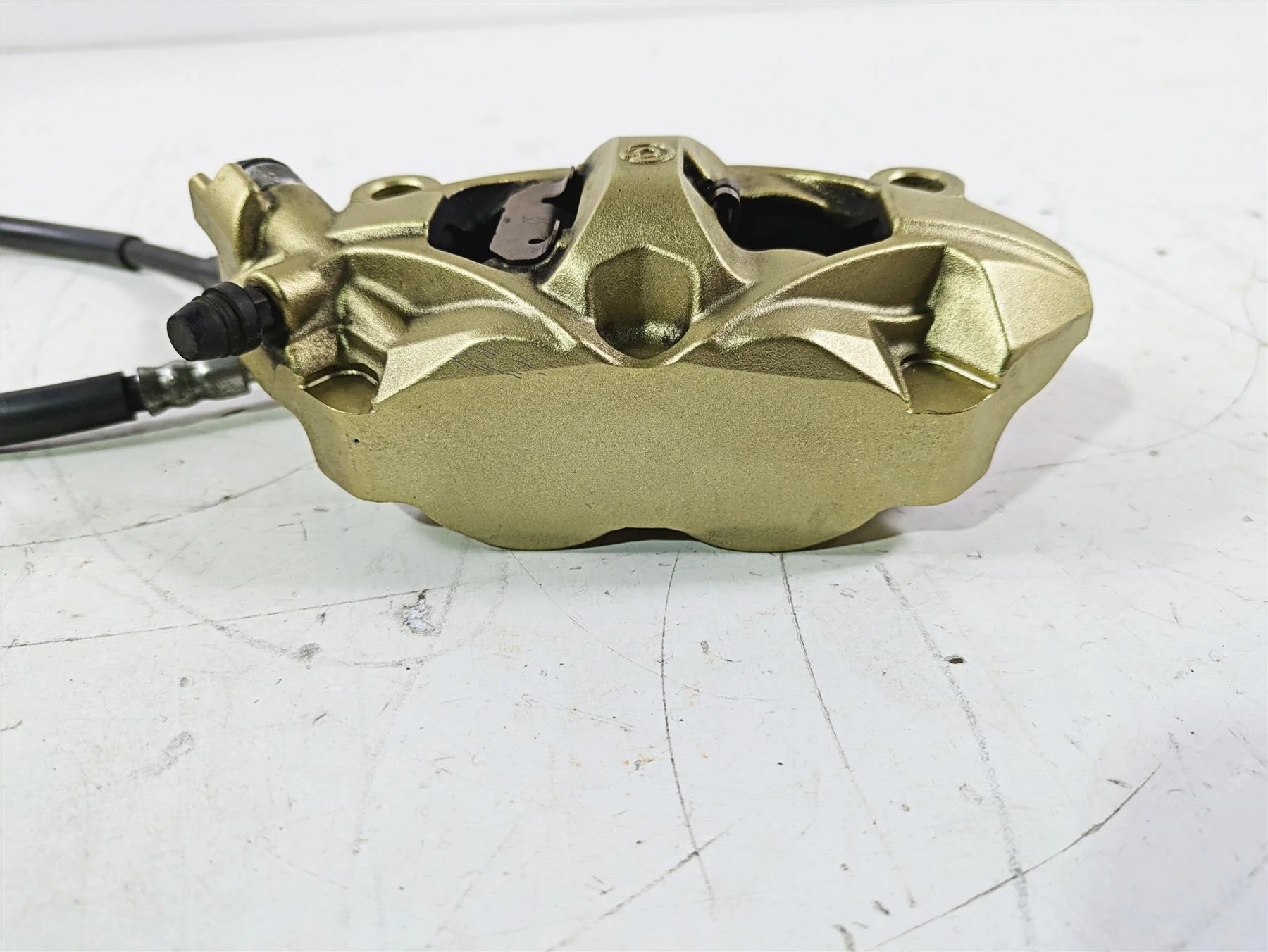 2016 Suzuki GSXR1000 Brembo Right Front Brake Caliper  + Line 59100-14J40-999 - Image 9