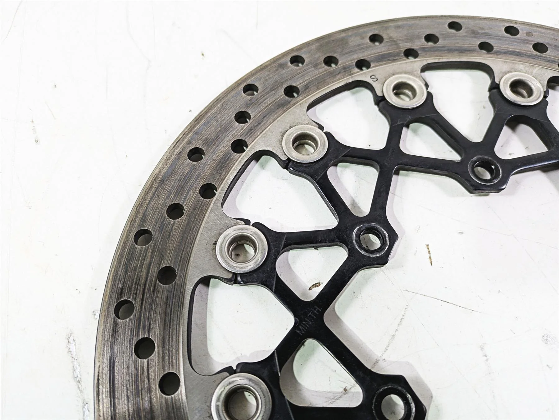 2016 Suzuki GSXR1000 Front Right Brake Disc Rotor  59210-37H20 - Image 11